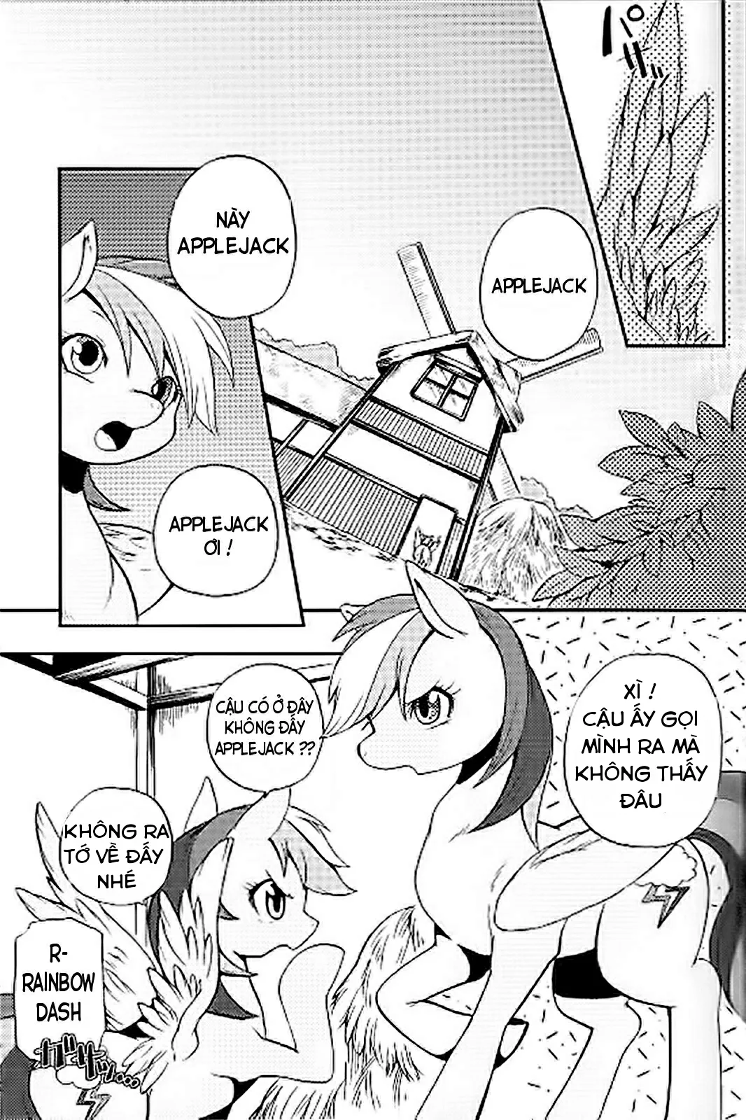 HentaiVN.net - Ảnh 3 - Niji Iro Ao Ringo (My Little Pony Friendship Is Magic) - Oneshot