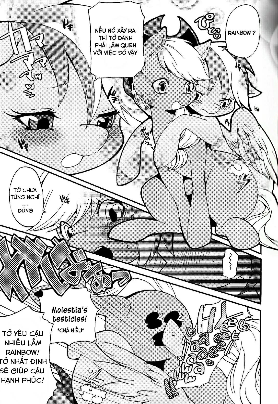 HentaiVN.net - Ảnh 31 - Niji Iro Ao Ringo (My Little Pony Friendship Is Magic) - Oneshot