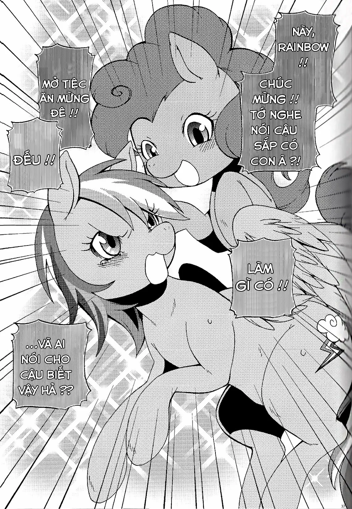 HentaiVN.net - Ảnh 35 - Niji Iro Ao Ringo (My Little Pony Friendship Is Magic) - Oneshot
