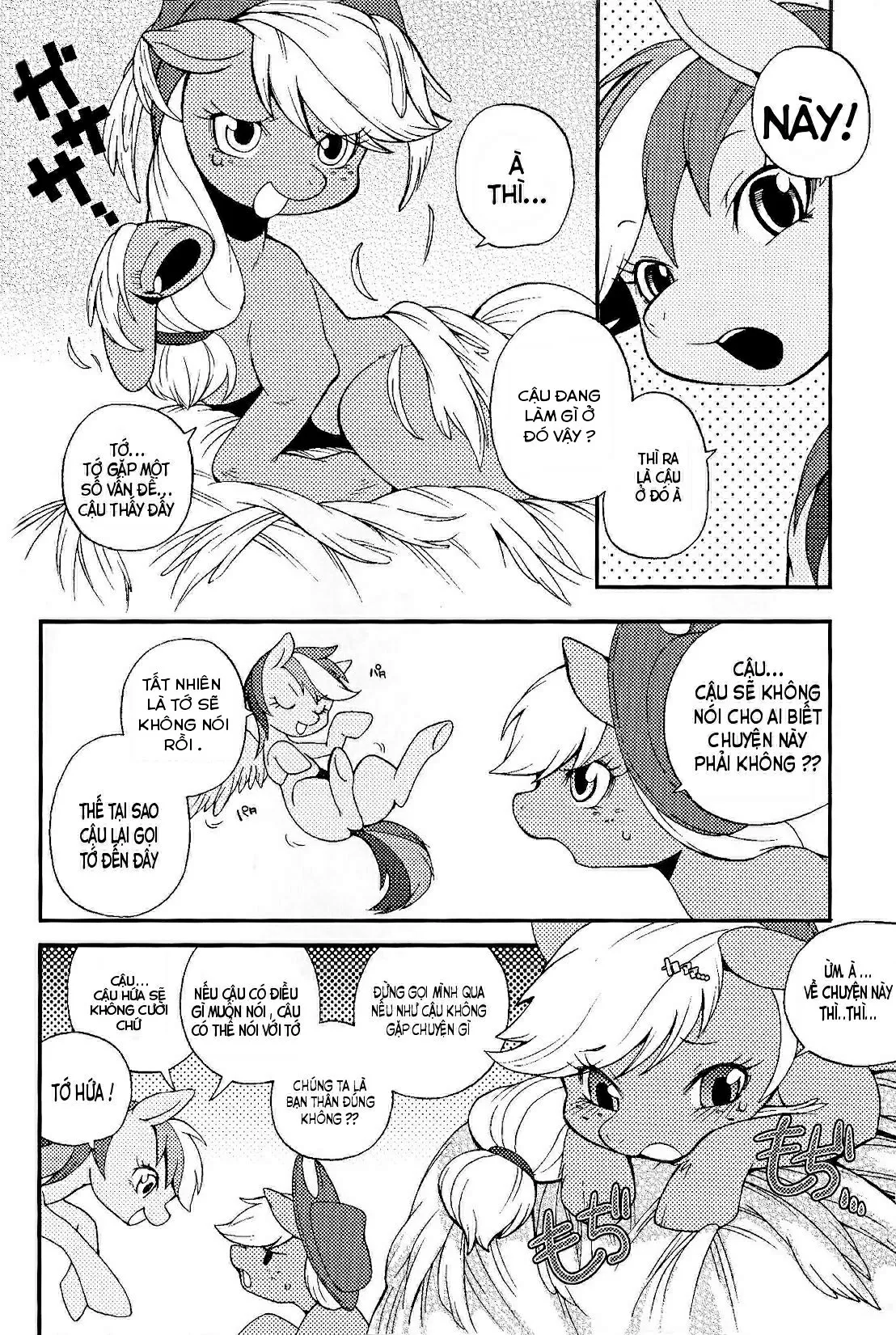 HentaiVN.net - Ảnh 4 - Niji Iro Ao Ringo (My Little Pony Friendship Is Magic) - Oneshot