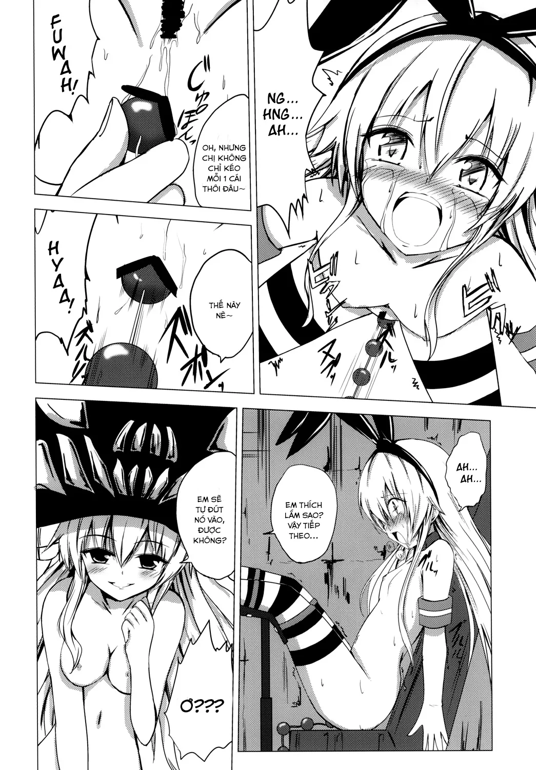 HentaiVN.net - Ảnh 11 - Kuubo Wo-Kyuu-chan no Shimakaze Yuri Dorei Choukyou ~Anal Kaihatsu Hen~ (Kantai Collection, -KanColle-) [Standard Carrier Wo-Class Shimakaze's Yuri Slave Training ~Anal Development~] - Oneshot