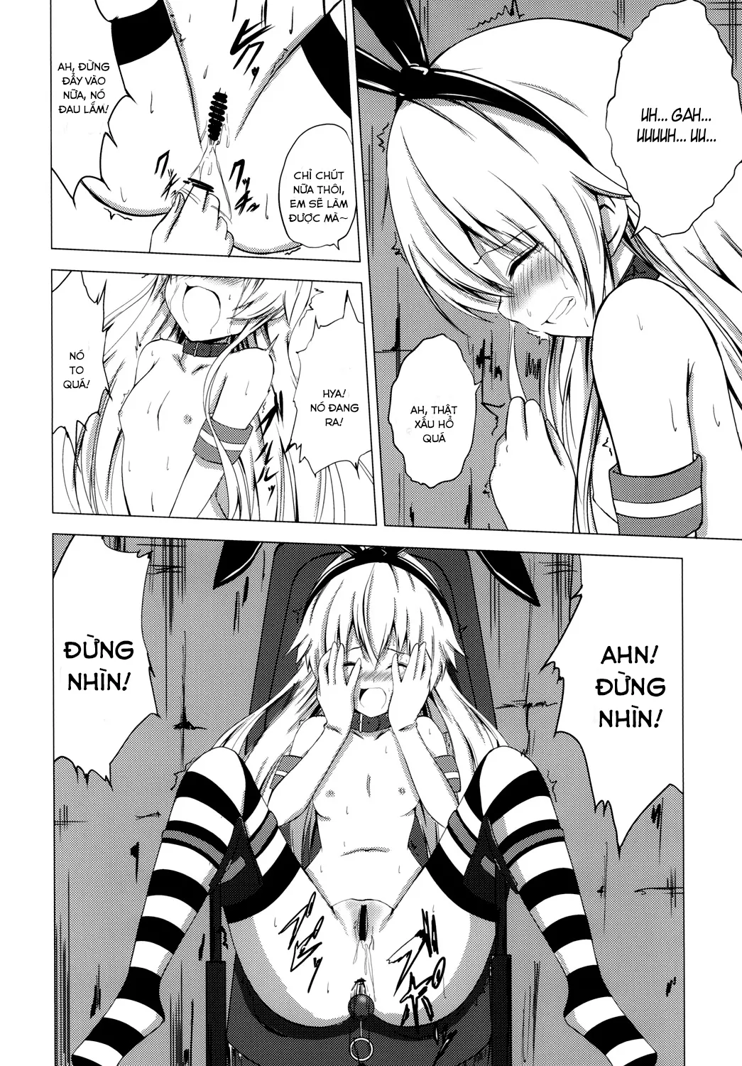 HentaiVN.net - Ảnh 13 - Kuubo Wo-Kyuu-chan no Shimakaze Yuri Dorei Choukyou ~Anal Kaihatsu Hen~ (Kantai Collection, -KanColle-) [Standard Carrier Wo-Class Shimakaze's Yuri Slave Training ~Anal Development~] - Oneshot