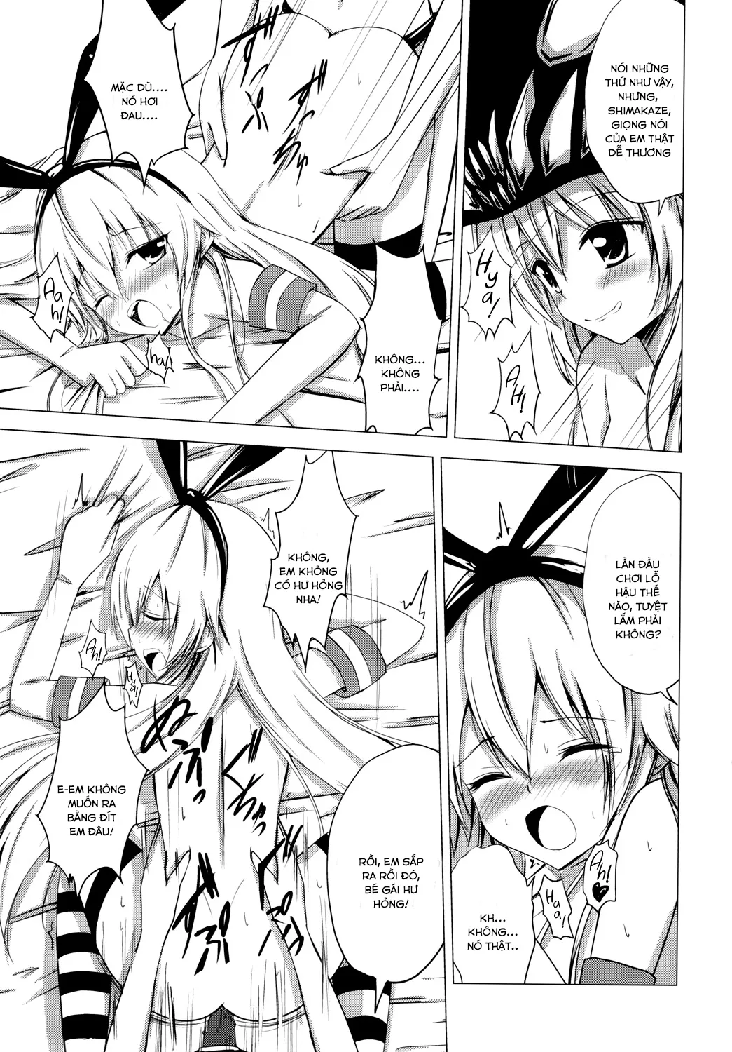 HentaiVN.net - Ảnh 18 - Kuubo Wo-Kyuu-chan no Shimakaze Yuri Dorei Choukyou ~Anal Kaihatsu Hen~ (Kantai Collection, -KanColle-) [Standard Carrier Wo-Class Shimakaze's Yuri Slave Training ~Anal Development~] - Oneshot