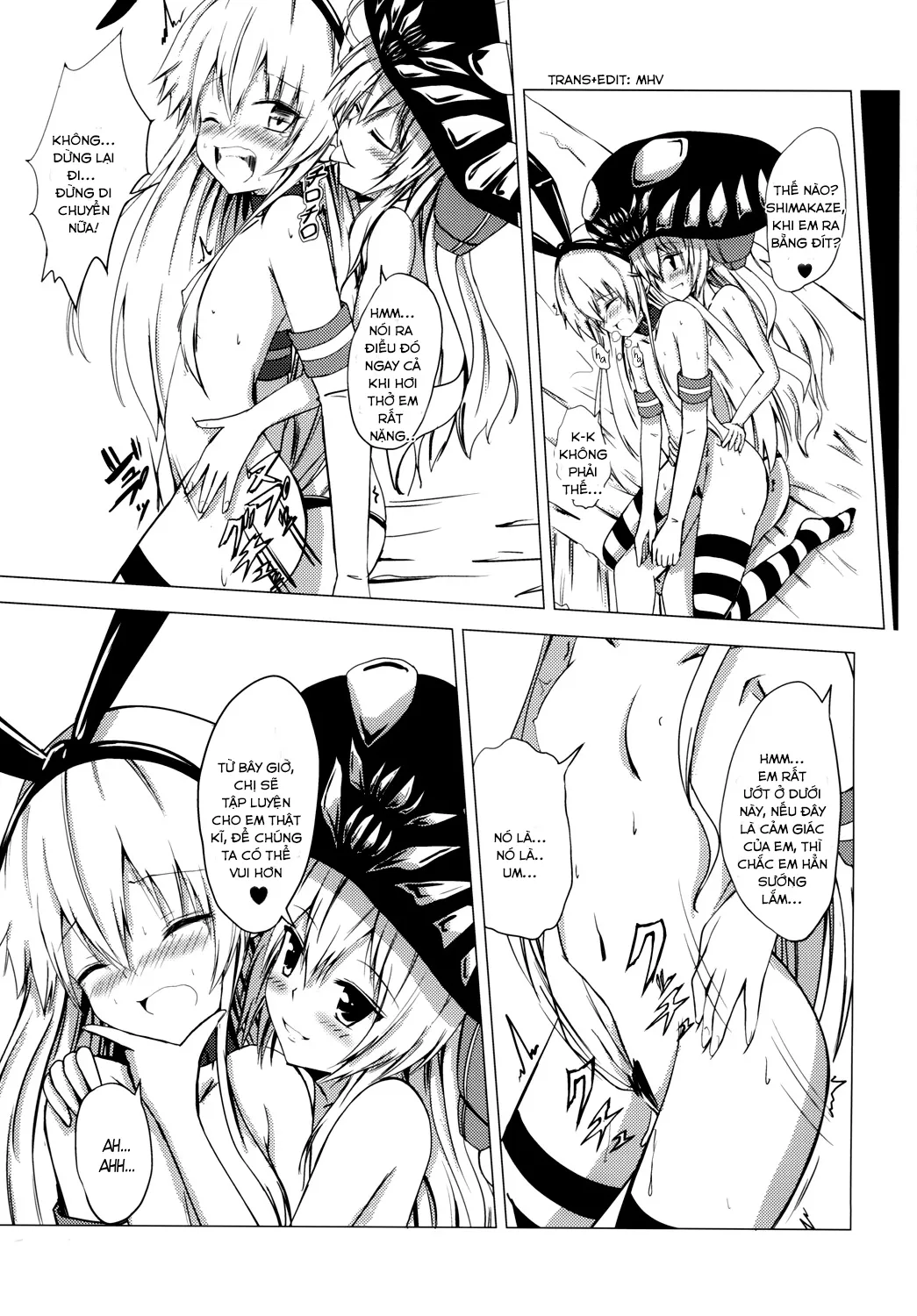 HentaiVN.net - Ảnh 20 - Kuubo Wo-Kyuu-chan no Shimakaze Yuri Dorei Choukyou ~Anal Kaihatsu Hen~ (Kantai Collection, -KanColle-) [Standard Carrier Wo-Class Shimakaze's Yuri Slave Training ~Anal Development~] - Oneshot