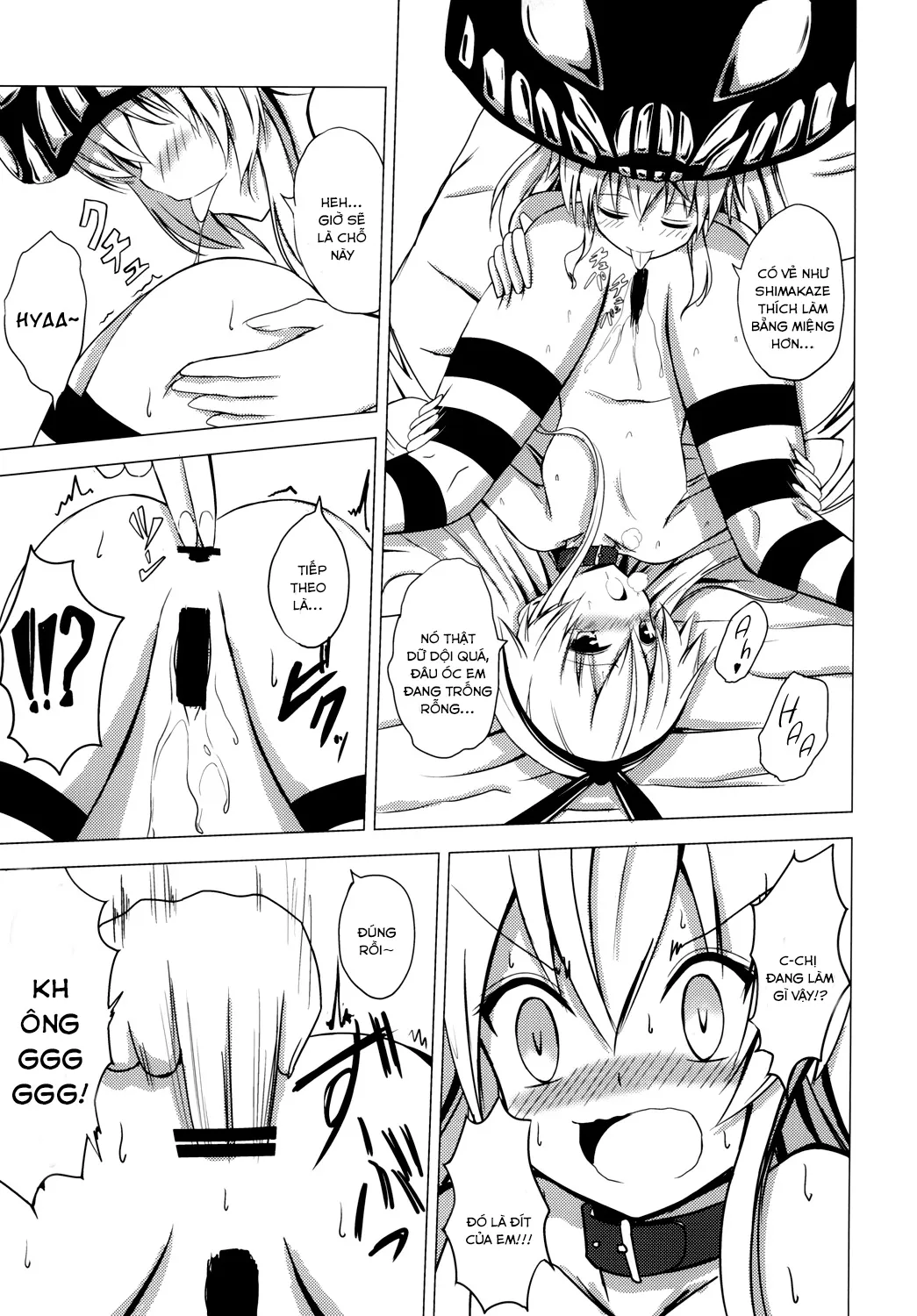 HentaiVN.net - Ảnh 4 - Kuubo Wo-Kyuu-chan no Shimakaze Yuri Dorei Choukyou ~Anal Kaihatsu Hen~ (Kantai Collection, -KanColle-) [Standard Carrier Wo-Class Shimakaze's Yuri Slave Training ~Anal Development~] - Oneshot