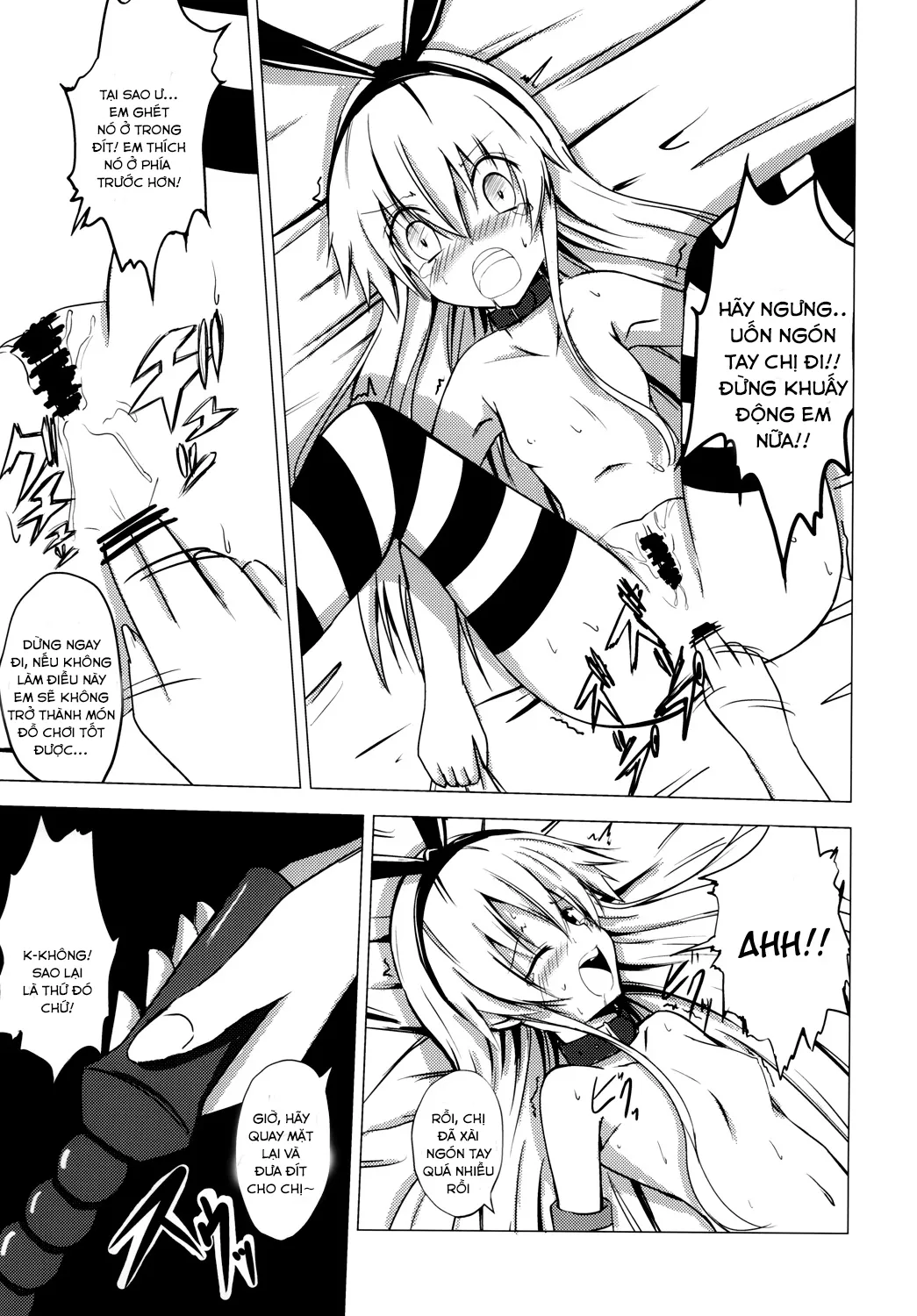 HentaiVN.net - Ảnh 6 - Kuubo Wo-Kyuu-chan no Shimakaze Yuri Dorei Choukyou ~Anal Kaihatsu Hen~ (Kantai Collection, -KanColle-) [Standard Carrier Wo-Class Shimakaze's Yuri Slave Training ~Anal Development~] - Oneshot