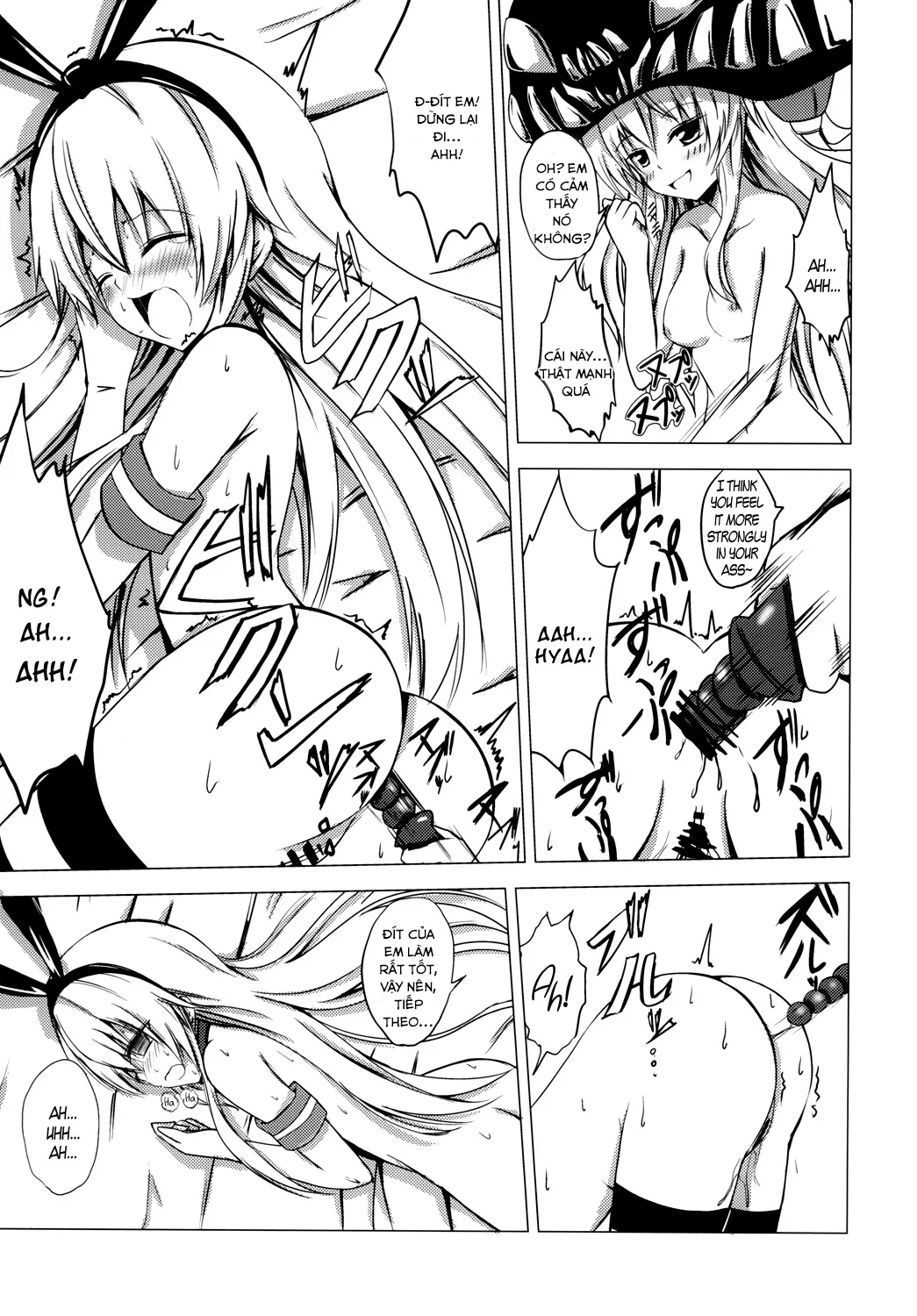HentaiVN.net - Ảnh 8 - Kuubo Wo-Kyuu-chan no Shimakaze Yuri Dorei Choukyou ~Anal Kaihatsu Hen~ (Kantai Collection, -KanColle-) [Standard Carrier Wo-Class Shimakaze's Yuri Slave Training ~Anal Development~] - Oneshot