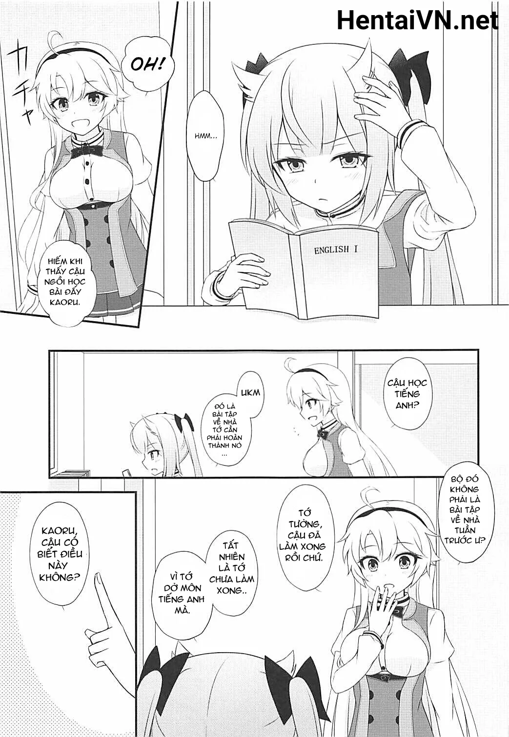 HentaiVN.net - Ảnh 4 - Study Time (Toji No Miko) - Oneshot