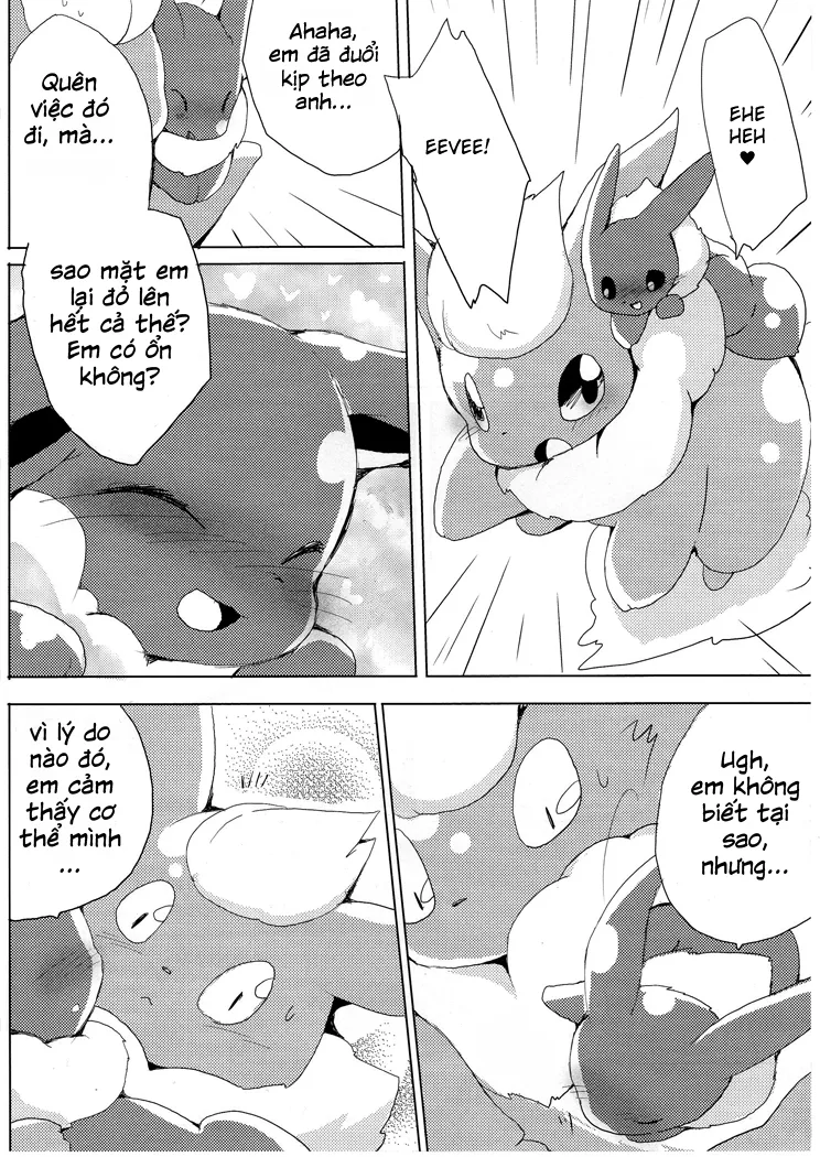 HentaiVN.net - Ảnh 11 - Book Where Flareon Gets Excited By Girls (Pokemon) [Buu-chan ga Onnanoko ni Dokidoki Suru Hon] - Oneshot