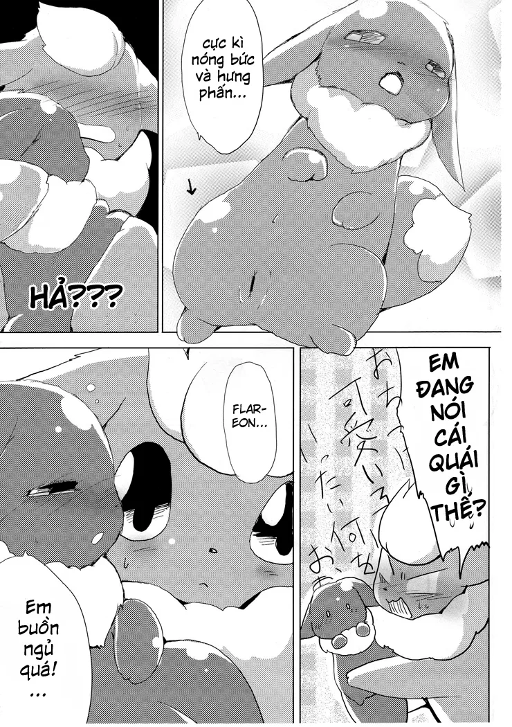 HentaiVN.net - Ảnh 12 - Book Where Flareon Gets Excited By Girls (Pokemon) [Buu-chan ga Onnanoko ni Dokidoki Suru Hon] - Oneshot