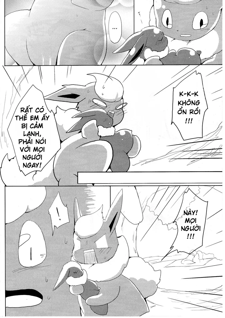 HentaiVN.net - Ảnh 13 - Book Where Flareon Gets Excited By Girls (Pokemon) [Buu-chan ga Onnanoko ni Dokidoki Suru Hon] - Oneshot