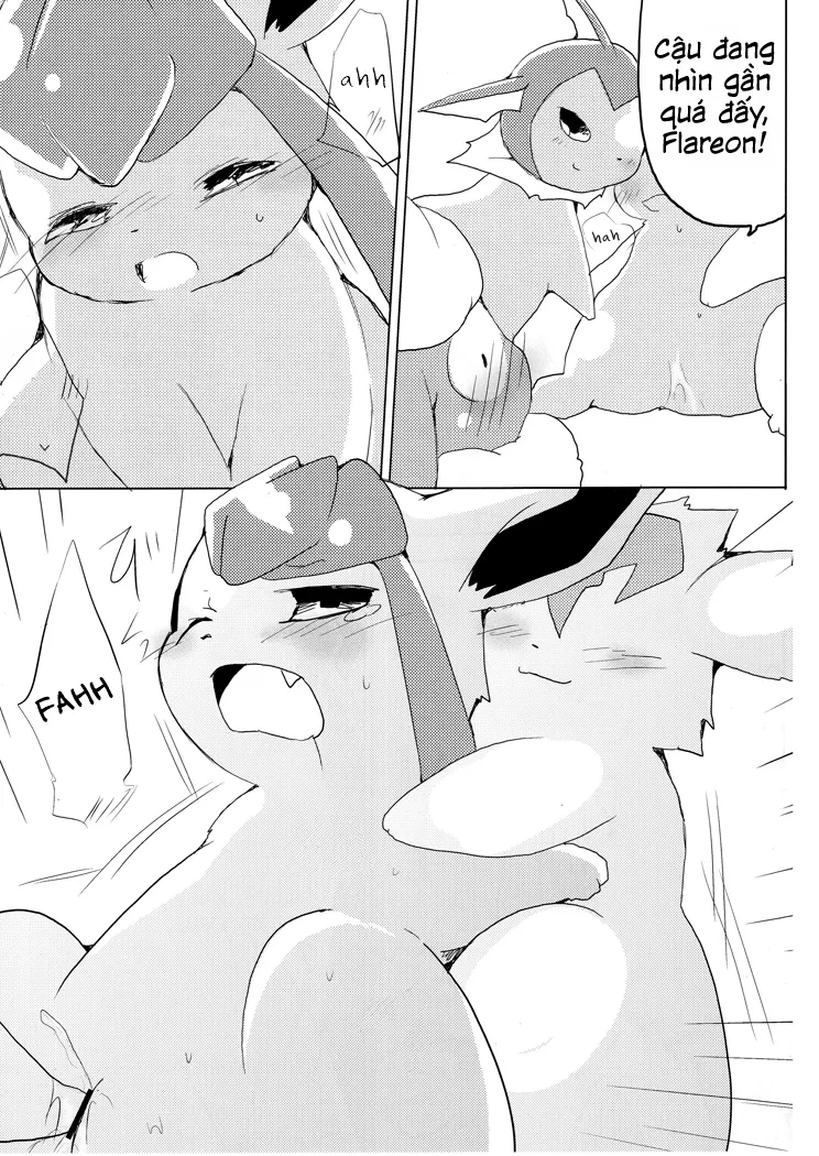HentaiVN.net - Ảnh 18 - Book Where Flareon Gets Excited By Girls (Pokemon) [Buu-chan ga Onnanoko ni Dokidoki Suru Hon] - Oneshot