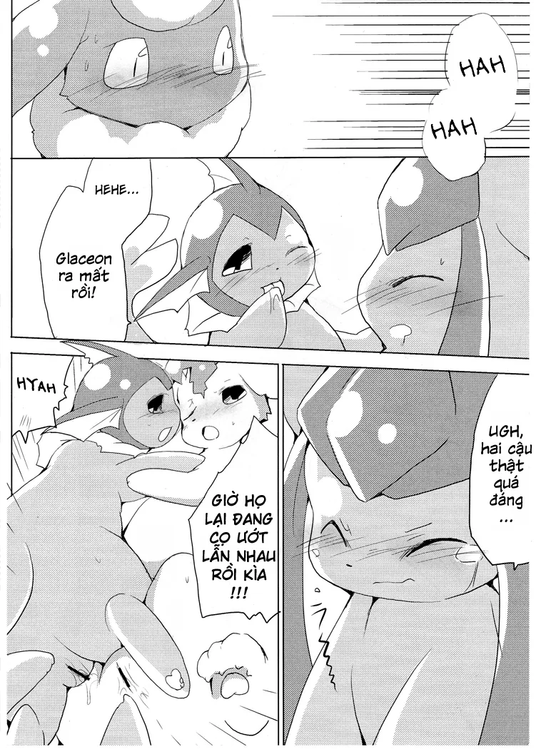HentaiVN.net - Ảnh 19 - Book Where Flareon Gets Excited By Girls (Pokemon) [Buu-chan ga Onnanoko ni Dokidoki Suru Hon] - Oneshot