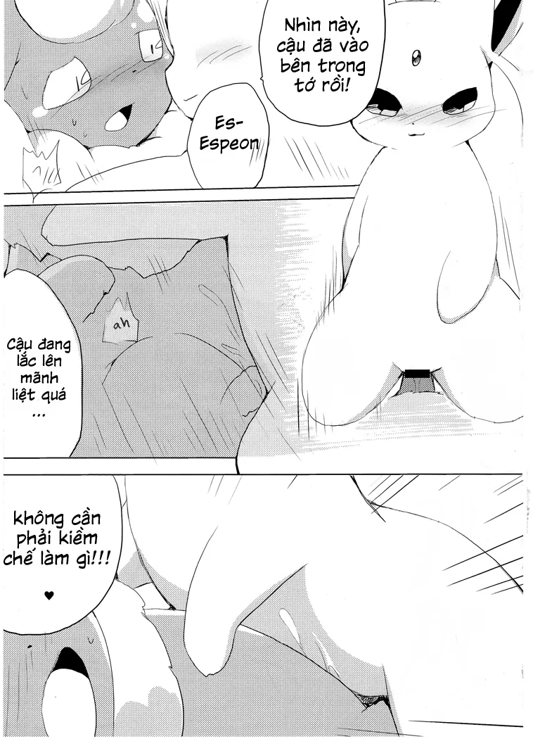 HentaiVN.net - Ảnh 26 - Book Where Flareon Gets Excited By Girls (Pokemon) [Buu-chan ga Onnanoko ni Dokidoki Suru Hon] - Oneshot