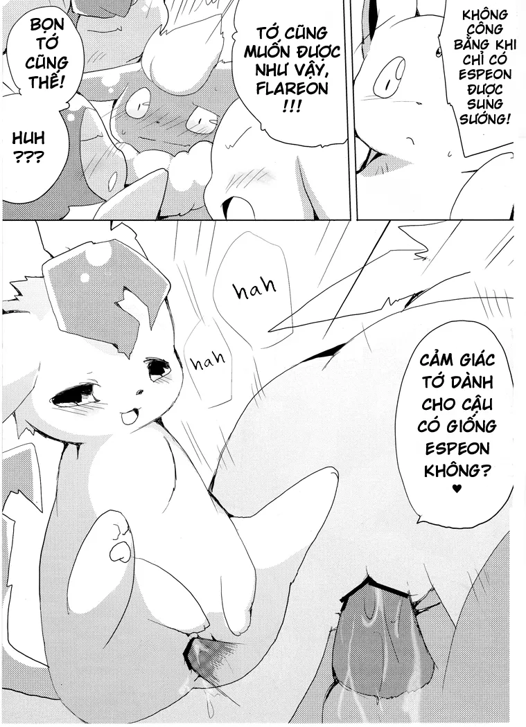 HentaiVN.net - Ảnh 28 - Book Where Flareon Gets Excited By Girls (Pokemon) [Buu-chan ga Onnanoko ni Dokidoki Suru Hon] - Oneshot