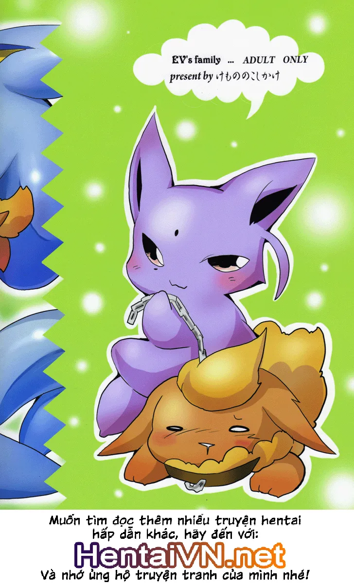 HentaiVN.net - Ảnh 35 - Book Where Flareon Gets Excited By Girls (Pokemon) [Buu-chan ga Onnanoko ni Dokidoki Suru Hon] - Oneshot