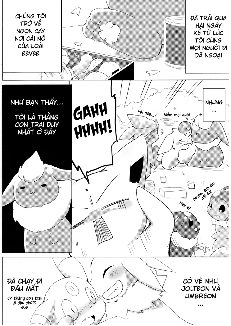 HentaiVN.net - Ảnh 5 - Book Where Flareon Gets Excited By Girls (Pokemon) [Buu-chan ga Onnanoko ni Dokidoki Suru Hon] - Oneshot