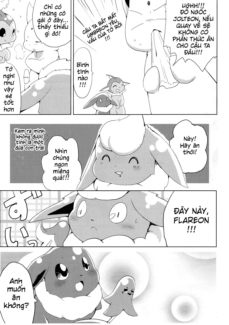 HentaiVN.net - Ảnh 6 - Book Where Flareon Gets Excited By Girls (Pokemon) [Buu-chan ga Onnanoko ni Dokidoki Suru Hon] - Oneshot