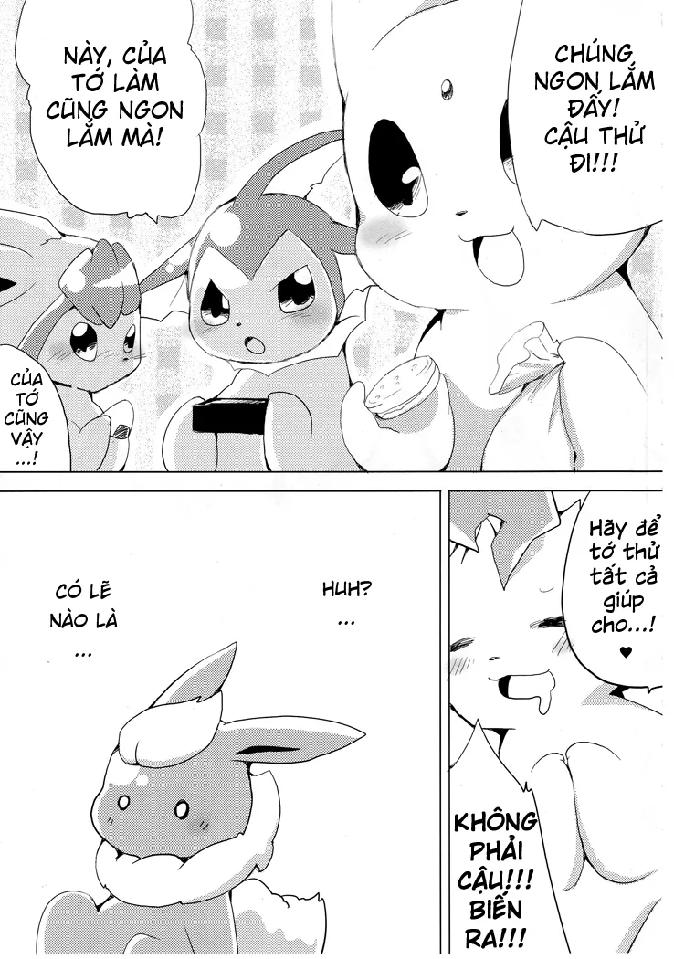HentaiVN.net - Ảnh 8 - Book Where Flareon Gets Excited By Girls (Pokemon) [Buu-chan ga Onnanoko ni Dokidoki Suru Hon] - Oneshot