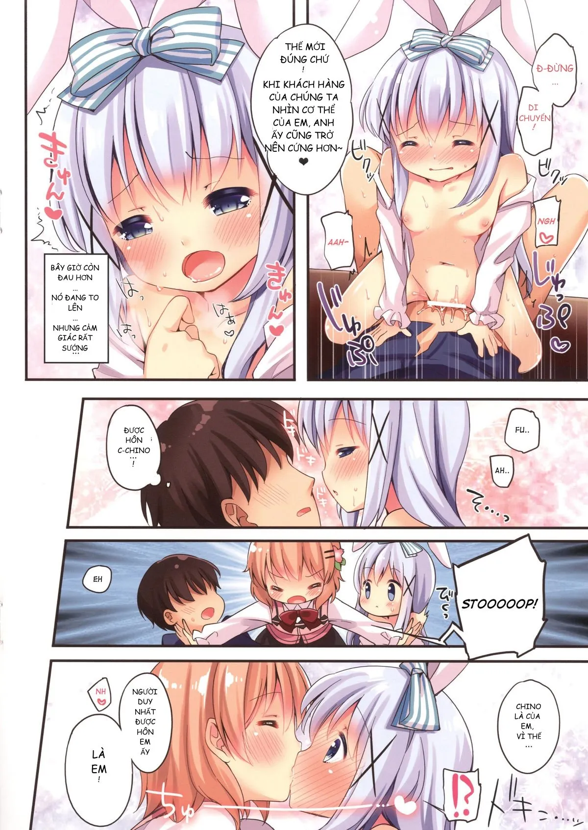 HentaiVN.net - Ảnh 7 - Welcome to rabbit house LoliCo05 (Gochuumon wa Usagi desu ka?) - Oneshot
