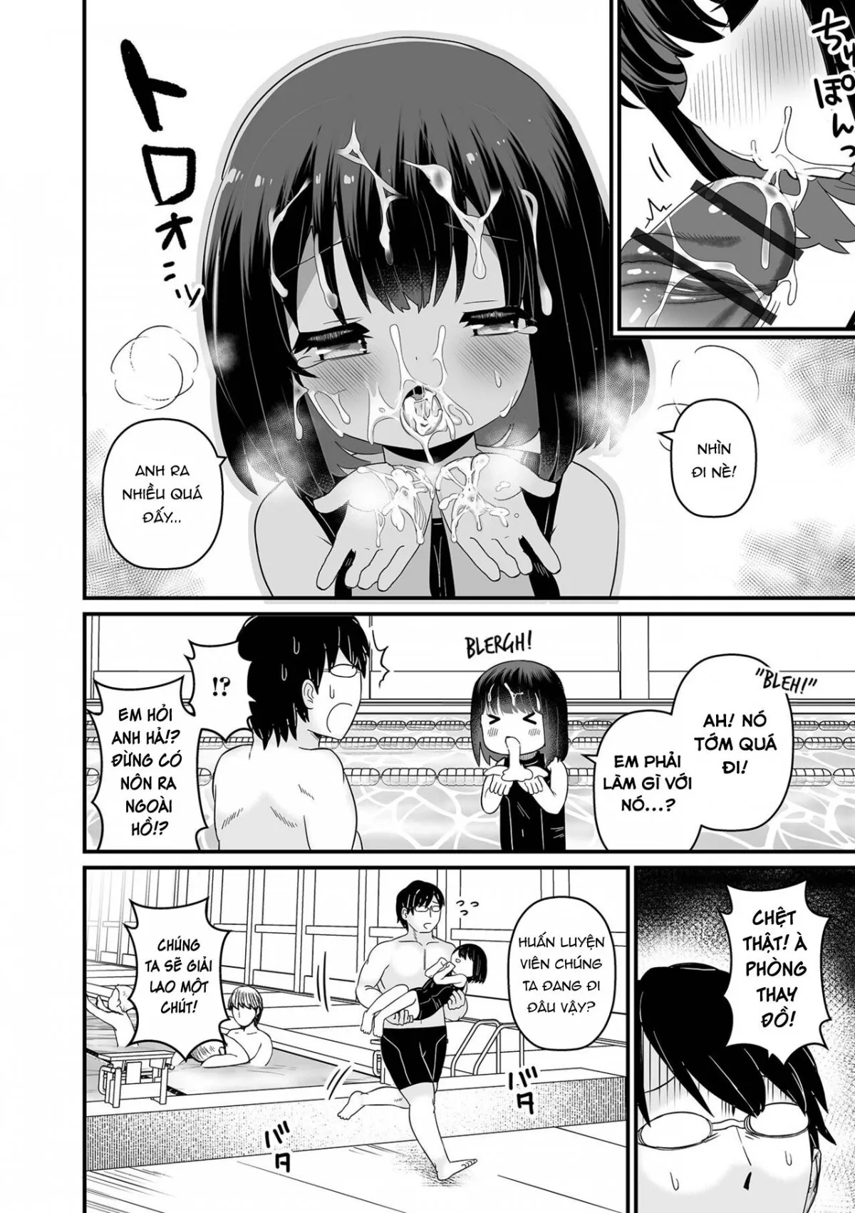 HentaiVN.net - Ảnh 8 - Seductive Swimming [Yuuwaku Swimming] - Oneshot