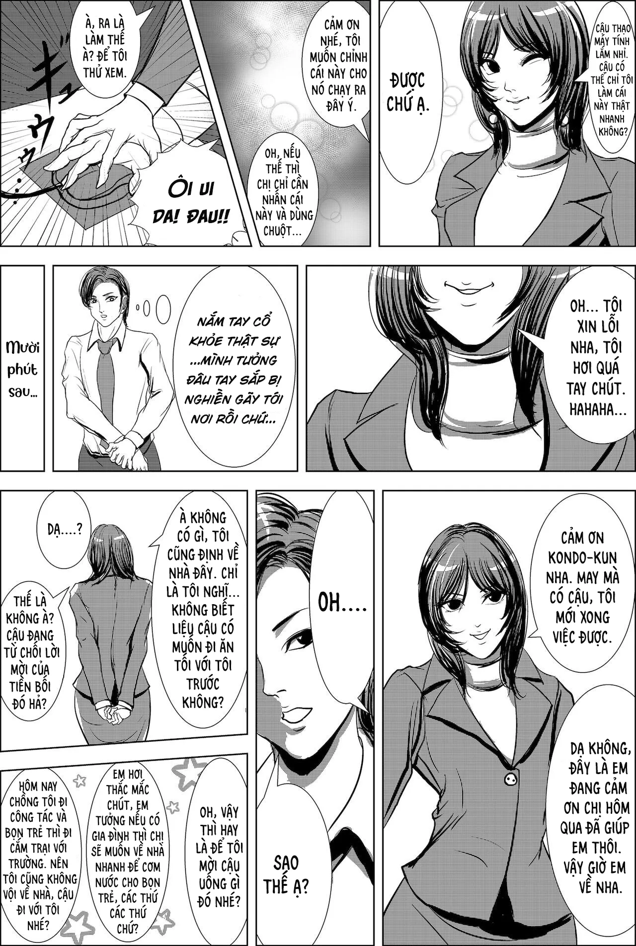 HentaiVN.net - Ảnh 10 - Giấc Mộng Cuồng Cơ Bắp [X Night] - Chap 1