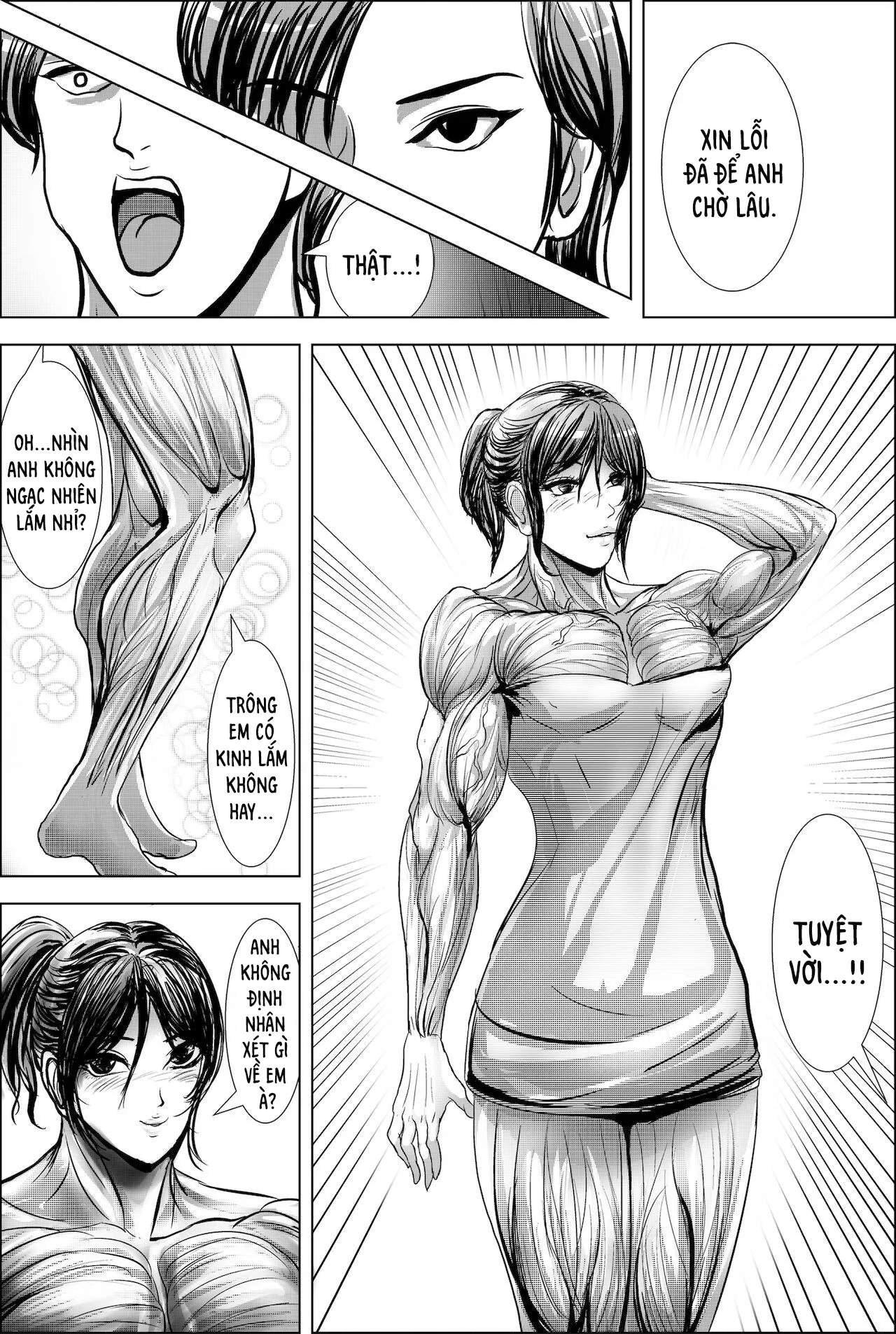 HentaiVN.net - Ảnh 15 - Giấc Mộng Cuồng Cơ Bắp [X Night] - Chap 1