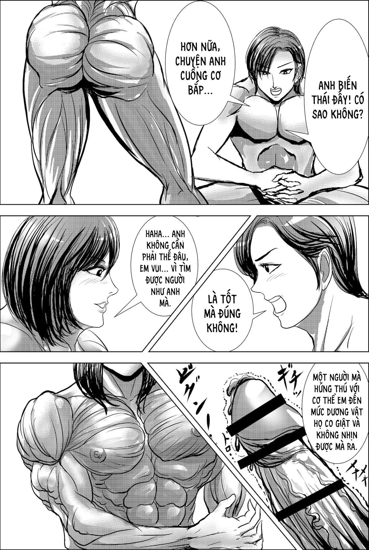 HentaiVN.net - Ảnh 17 - Giấc Mộng Cuồng Cơ Bắp [X Night] - Chap 1