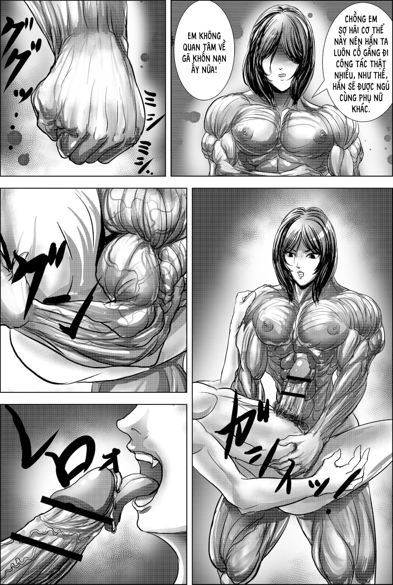 HentaiVN.net - Ảnh 18 - Giấc Mộng Cuồng Cơ Bắp [X Night] - Chap 1