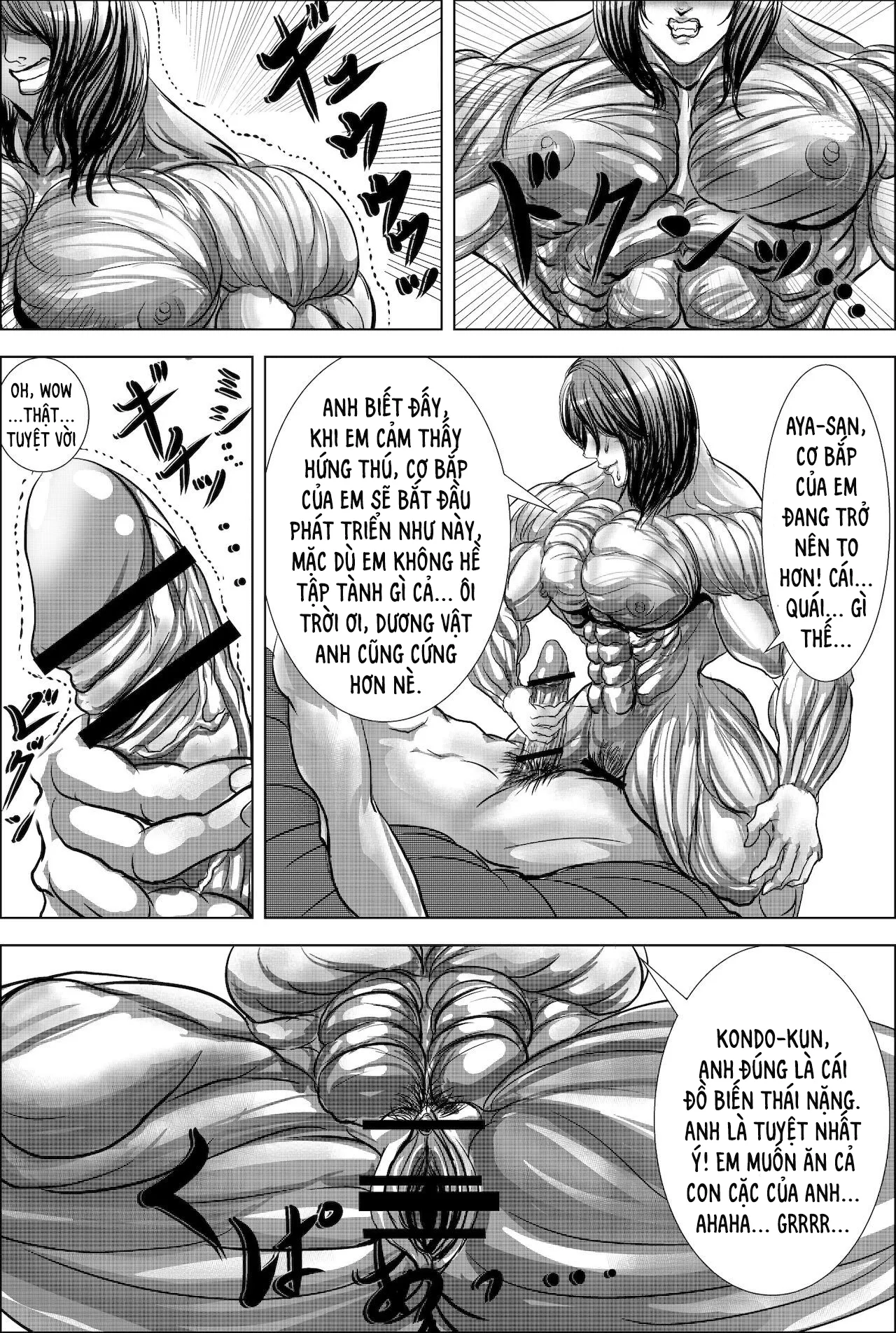 HentaiVN.net - Ảnh 20 - Giấc Mộng Cuồng Cơ Bắp [X Night] - Chap 1