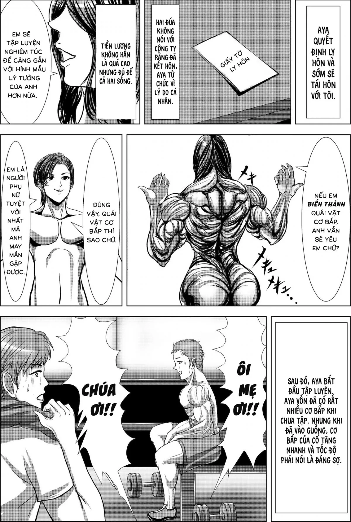 HentaiVN.net - Ảnh 11 - Giấc Mộng Cuồng Cơ Bắp [X Night] - Chap 2