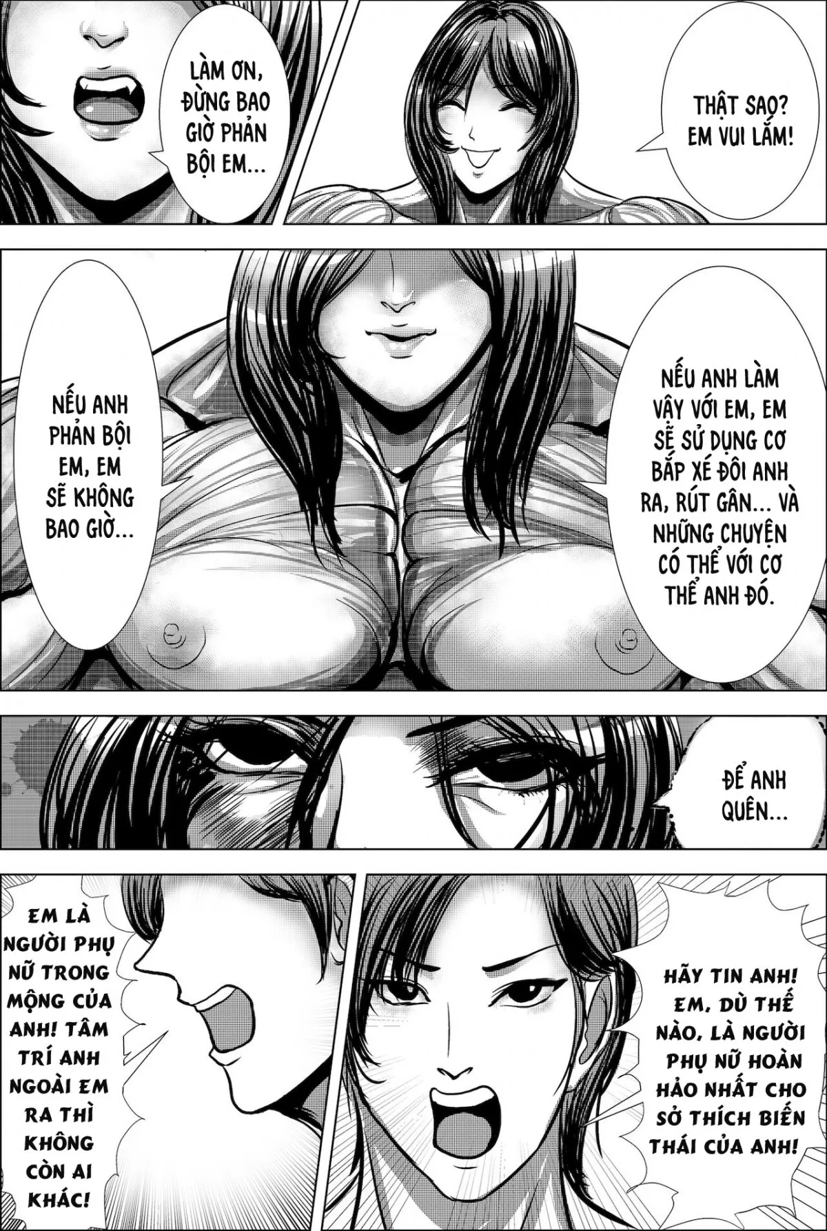 HentaiVN.net - Ảnh 8 - Giấc Mộng Cuồng Cơ Bắp [X Night] - Chap 2