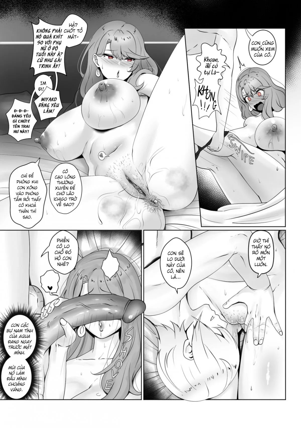 HentaiVN.net - Ảnh 11 - ANAK PUNGUT [Con trai nuôi của mị là nam diễn viên điển trai] - Oneshot