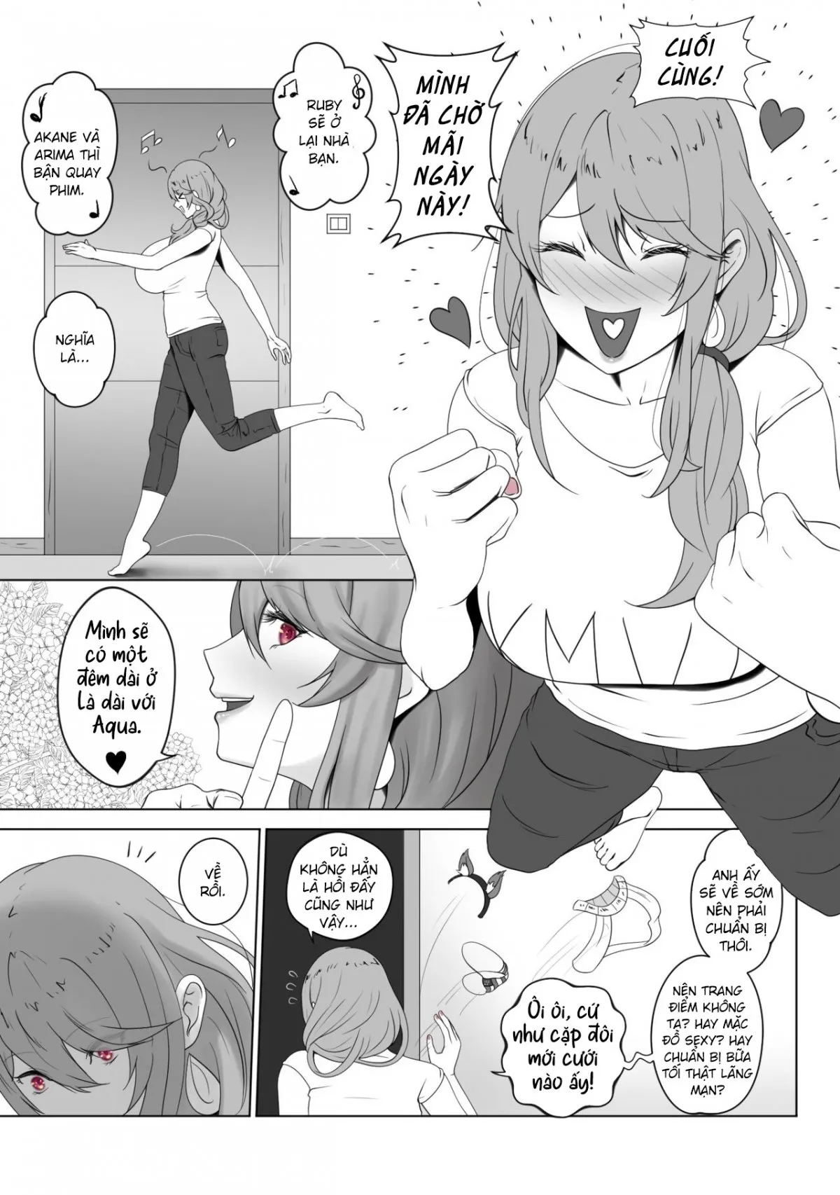 HentaiVN.net - Ảnh 27 - ANAK PUNGUT [Con trai nuôi của mị là nam diễn viên điển trai] - Oneshot