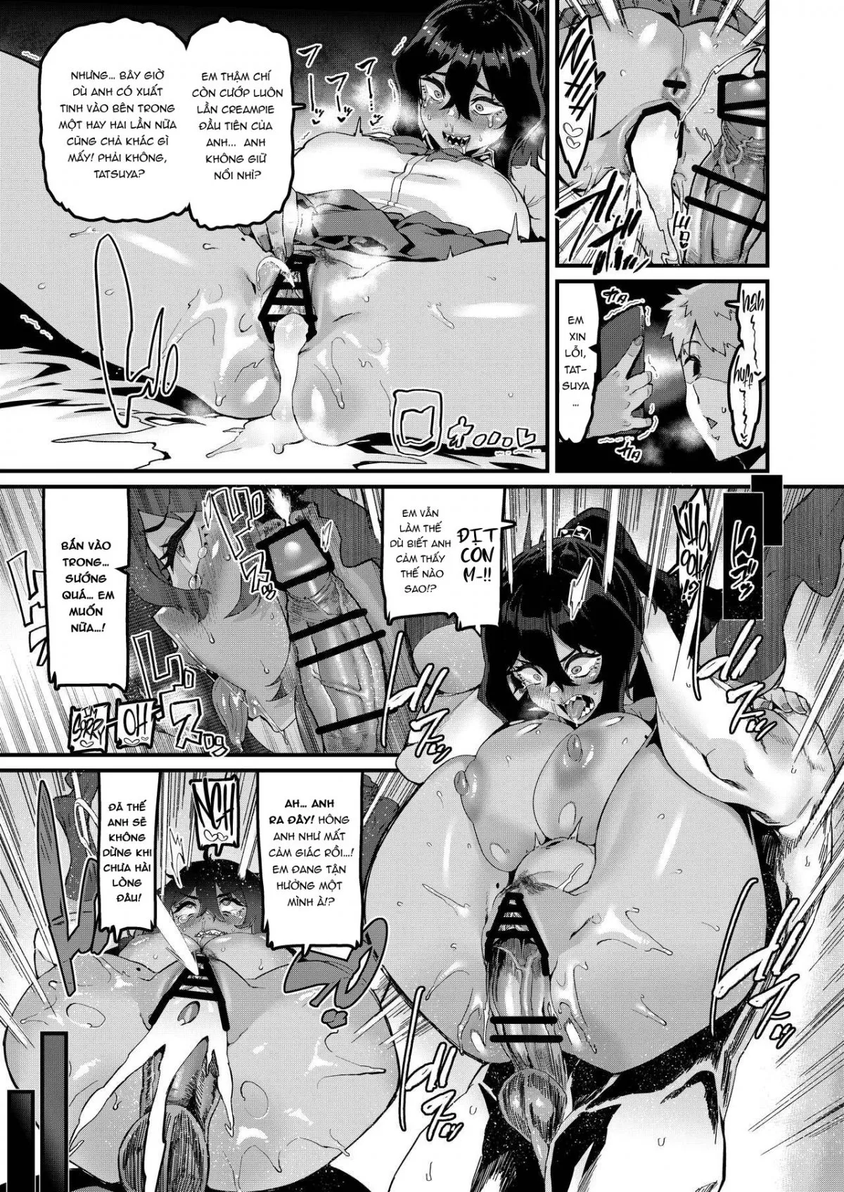 HentaiVN.net - Ảnh 26 - Tôi đã thích anh/em trong một thời gian dài. - Chap 2: end ( bố 2 đứa điên (
