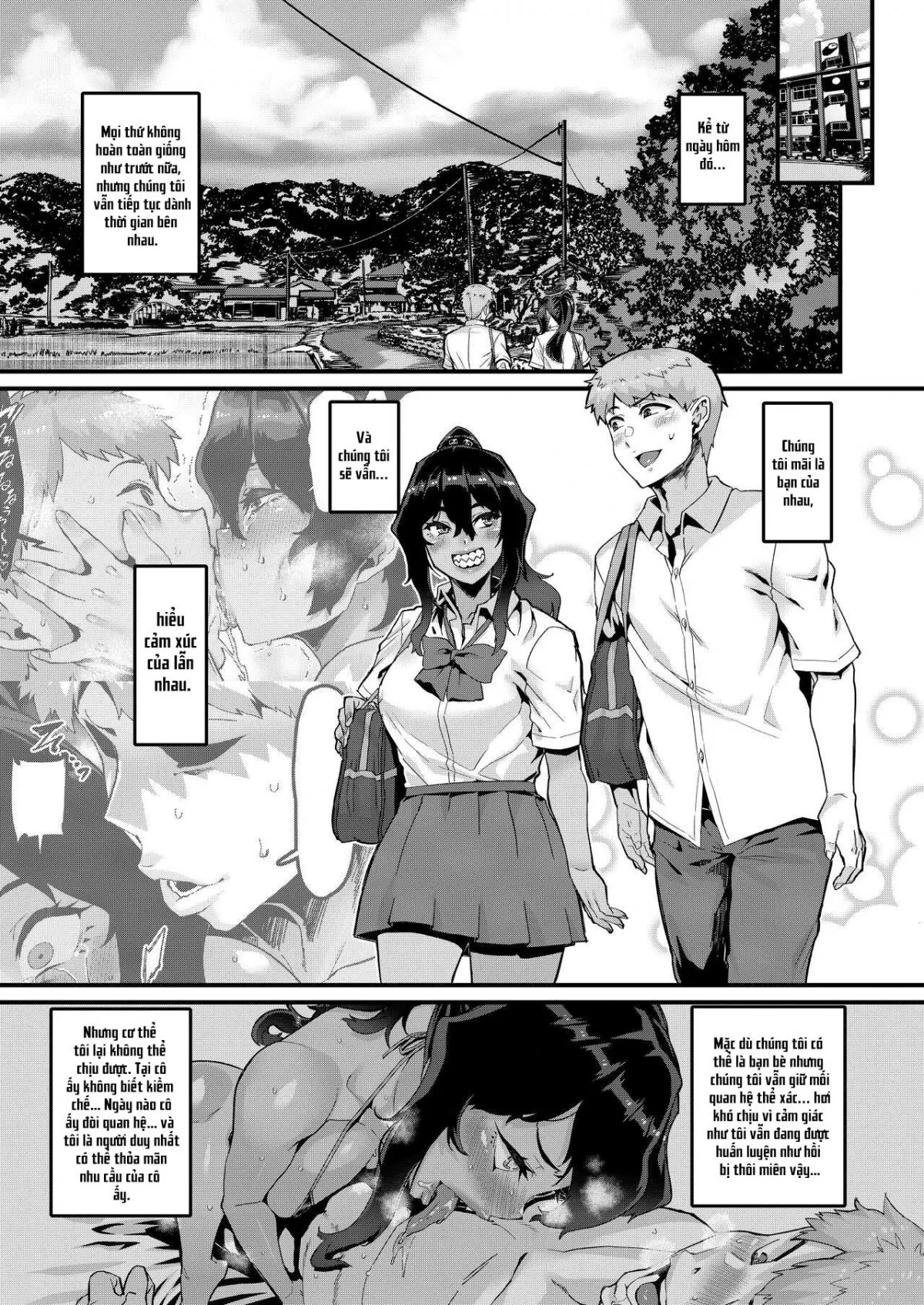 HentaiVN.net - Ảnh 32 - Tôi đã thích anh/em trong một thời gian dài. - Chap 2: end ( bố 2 đứa điên (