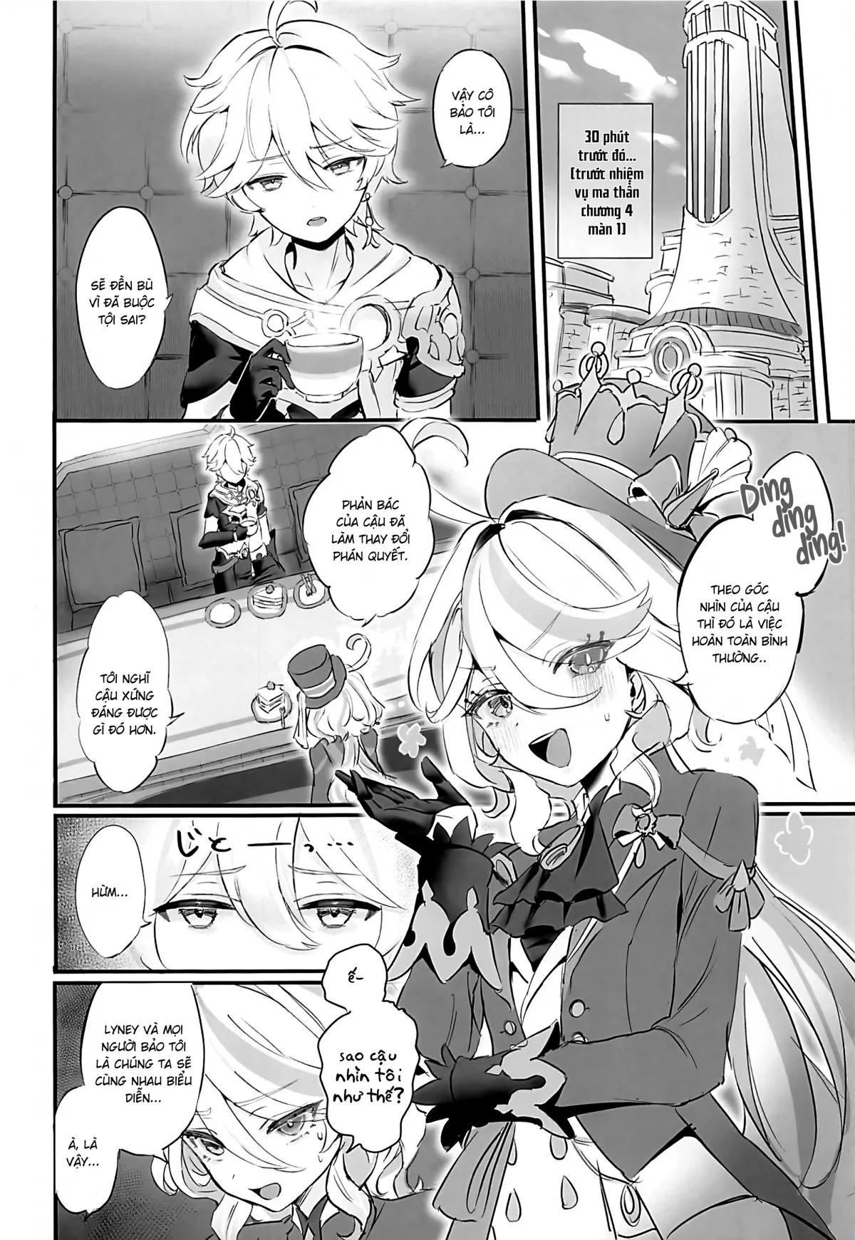 HentaiVN.net - Ảnh 6 - Nâng ly chúc mừng [Kimi no Guroshi de Kanpai] - Oneshot