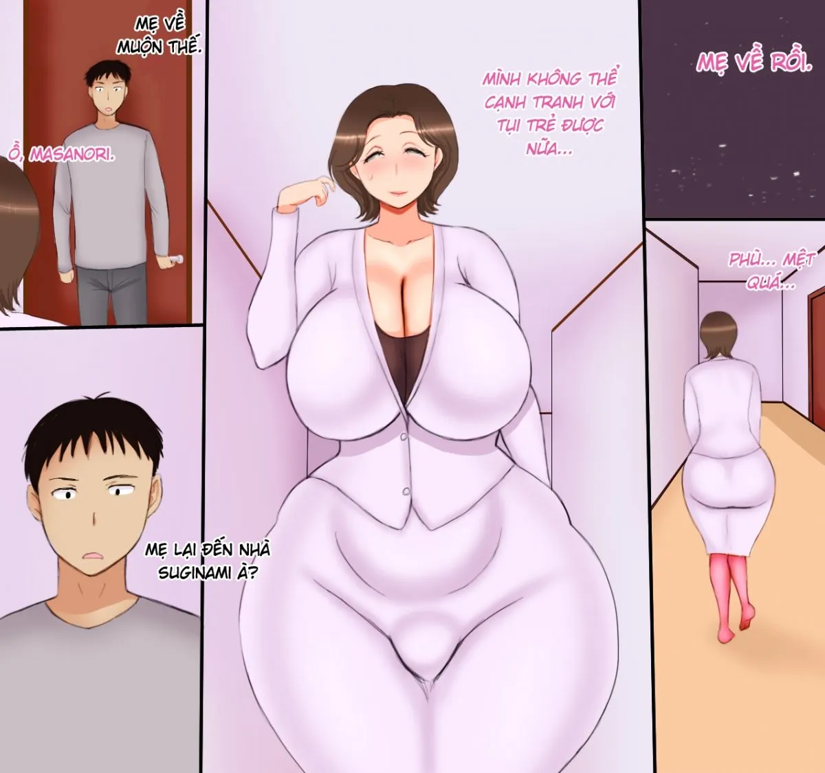 HentaiVN.net - Ảnh 4 - Haha wa Kouhai no Onna [母は後輩の女] - Oneshot