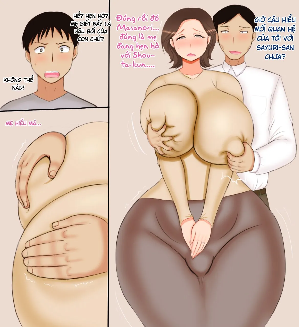 HentaiVN.net - Ảnh 8 - Haha wa Kouhai no Onna [母は後輩の女] - Oneshot