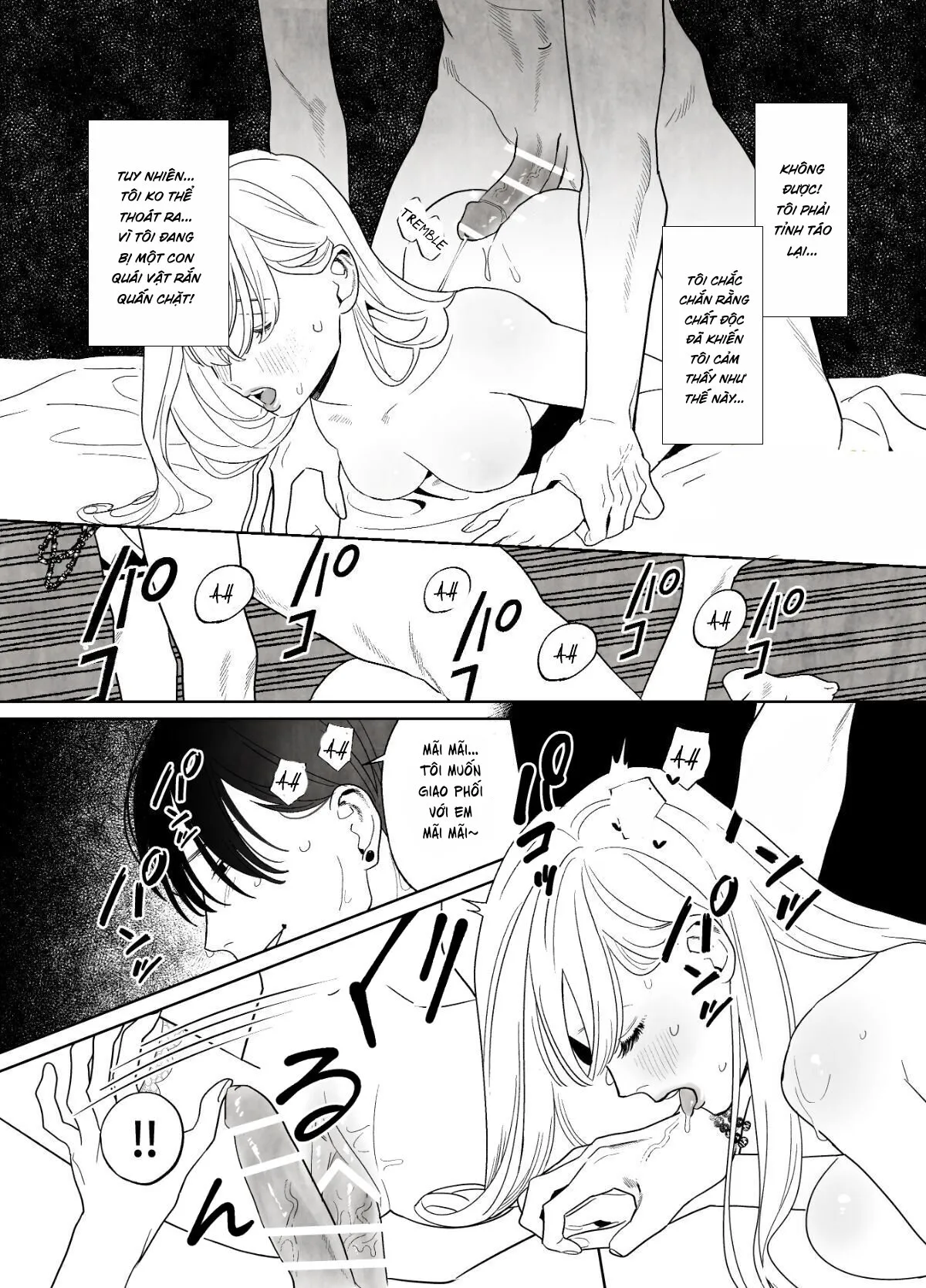 HentaiVN.net - Ảnh 24 - Nữ tu phạm luật làng với con rắn - Oneshot