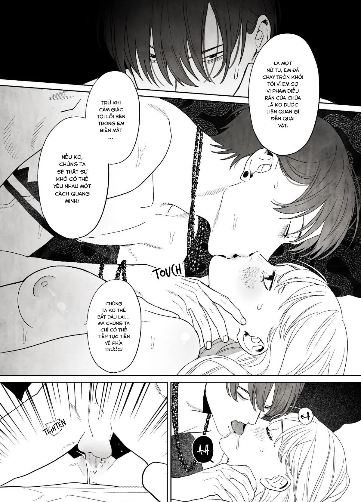 HentaiVN.net - Ảnh 52 - Nữ tu phạm luật làng với con rắn - Oneshot