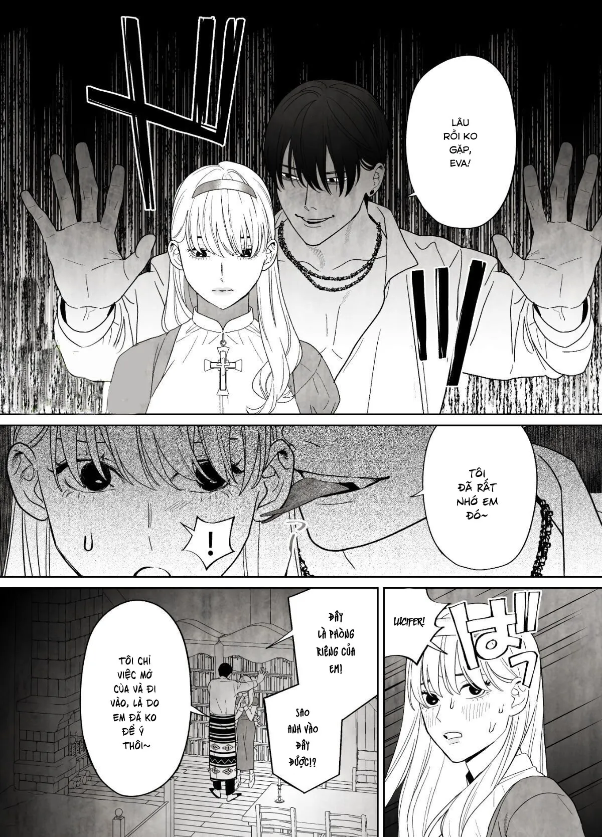 HentaiVN.net - Ảnh 9 - Nữ tu phạm luật làng với con rắn - Oneshot