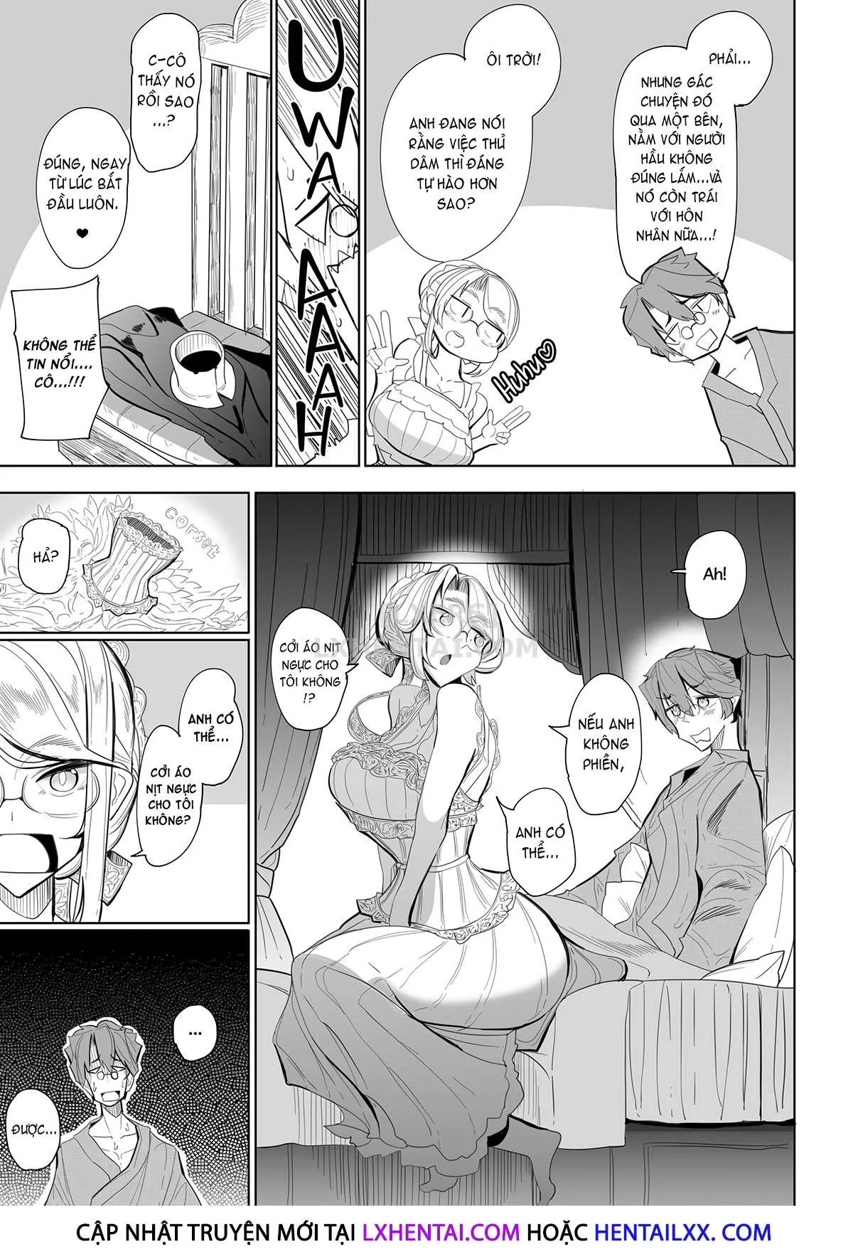 HentaiVN.net - Ảnh 37 - Shinshi Tsuki Maid no Sophie-san [Gentleman’s Maid Sophie] - Chap 1