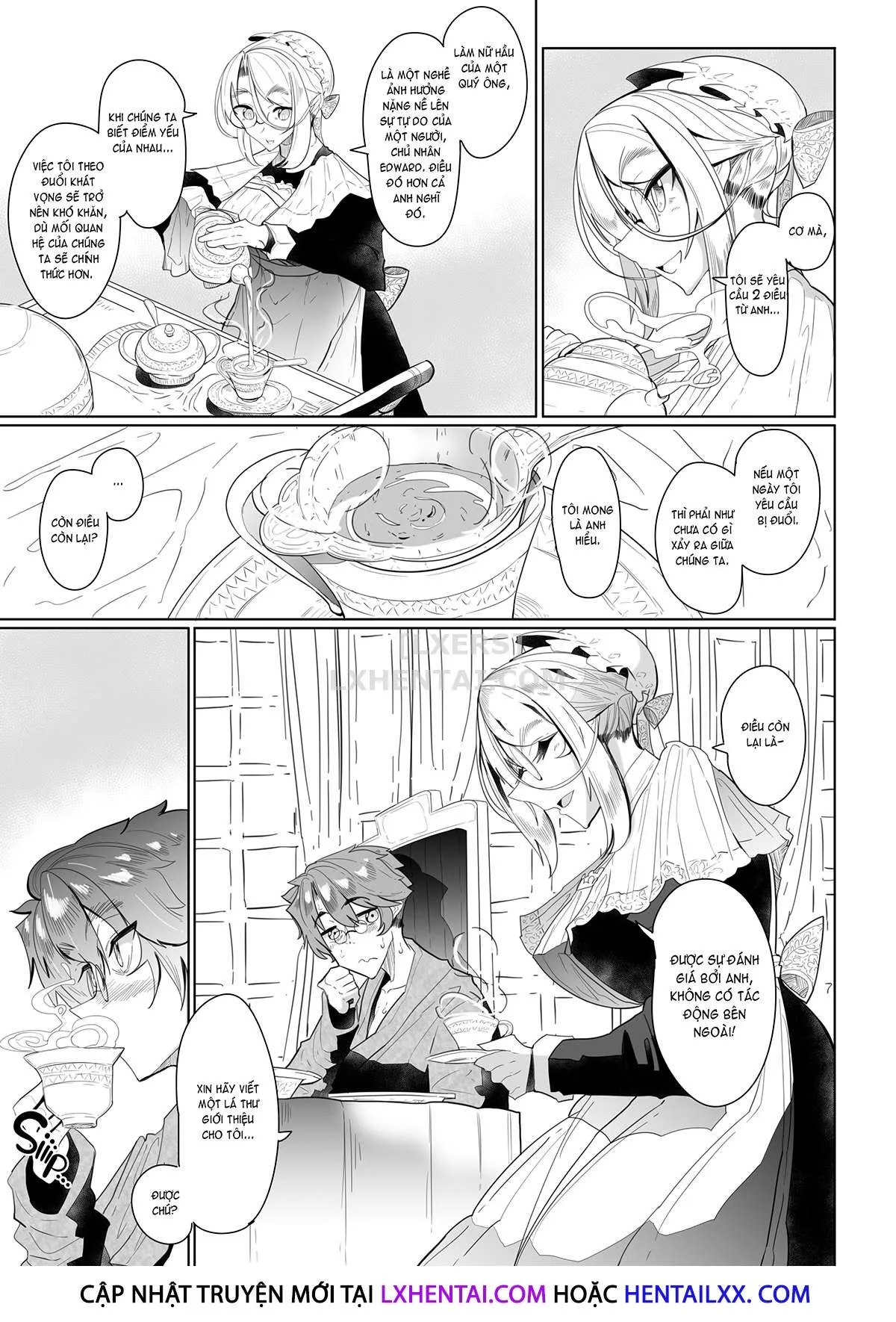 HentaiVN.net - Ảnh 13 - Shinshi Tsuki Maid no Sophie-san [Gentleman’s Maid Sophie] - Chap 2