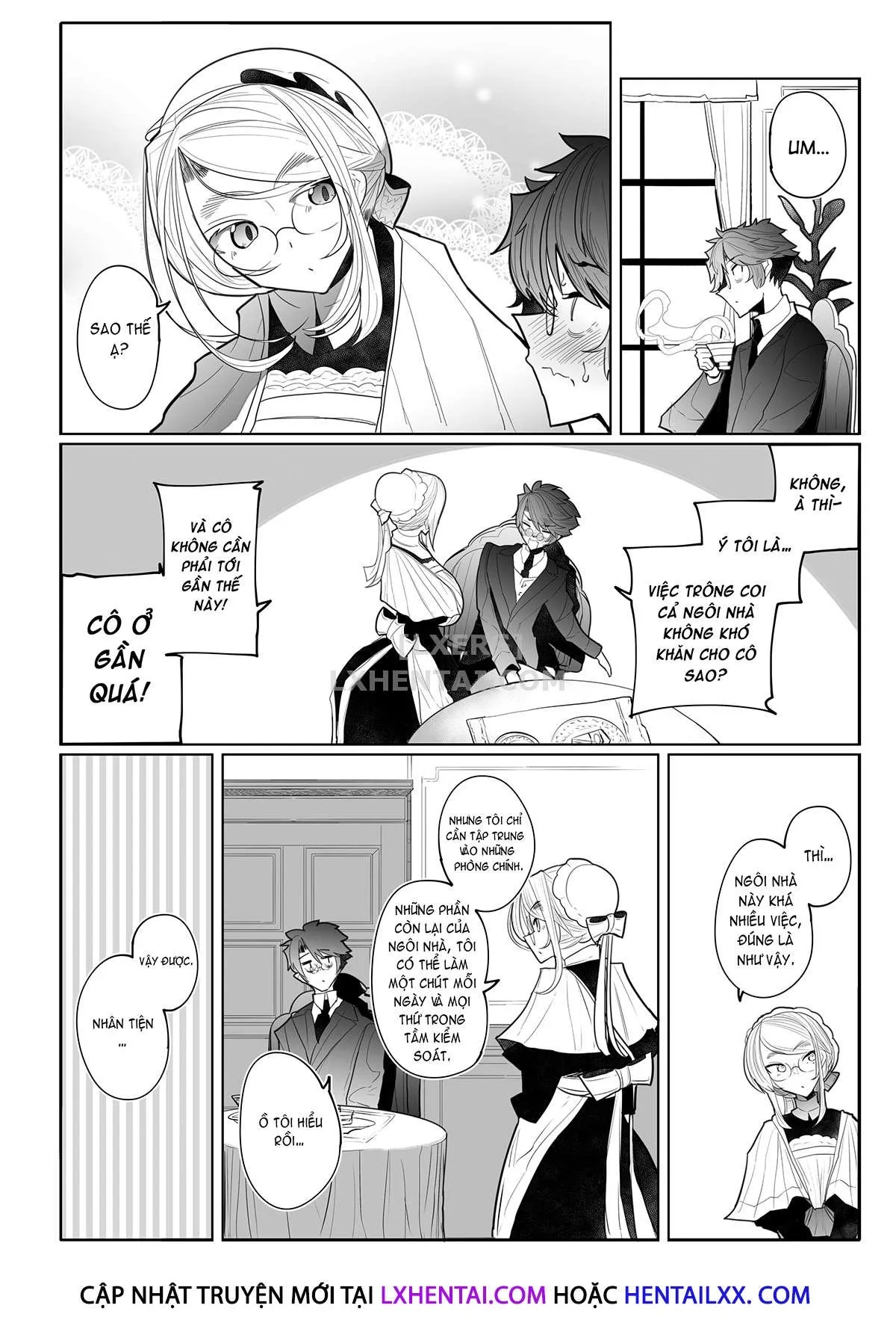 HentaiVN.net - Ảnh 10 - Shinshi Tsuki Maid no Sophie-san [Gentleman’s Maid Sophie] - Chap 3