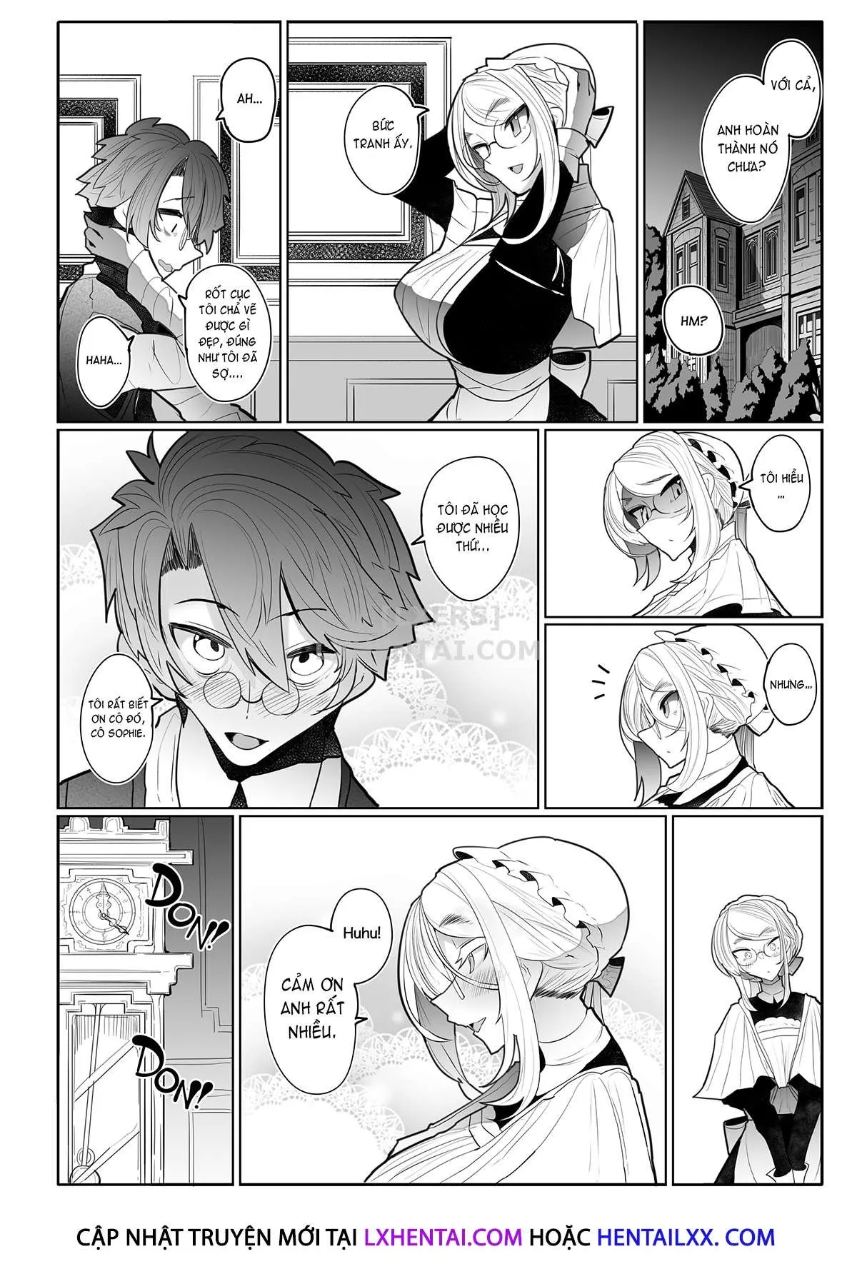 HentaiVN.net - Ảnh 55 - Shinshi Tsuki Maid no Sophie-san [Gentleman’s Maid Sophie] - Chap 3