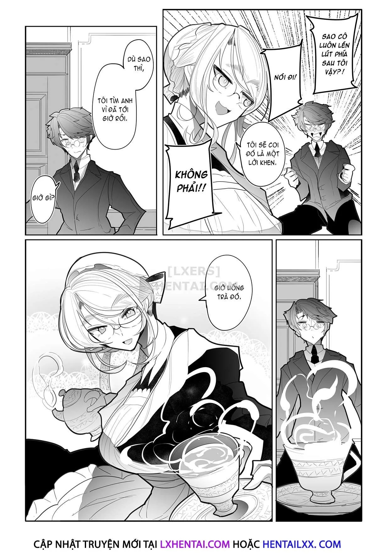 HentaiVN.net - Ảnh 8 - Shinshi Tsuki Maid no Sophie-san [Gentleman’s Maid Sophie] - Chap 3