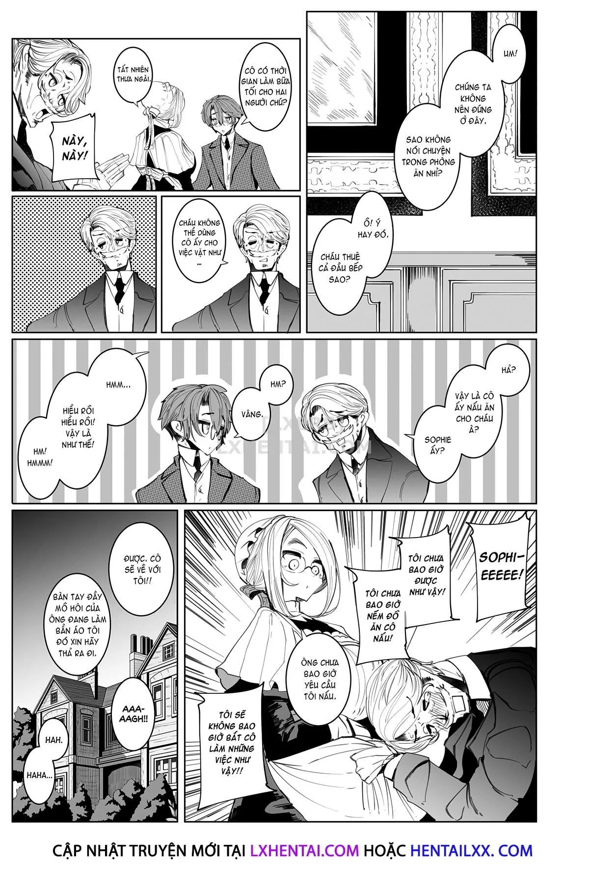 HentaiVN.net - Ảnh 11 - Shinshi Tsuki Maid no Sophie-san [Gentleman’s Maid Sophie] - Chap 4