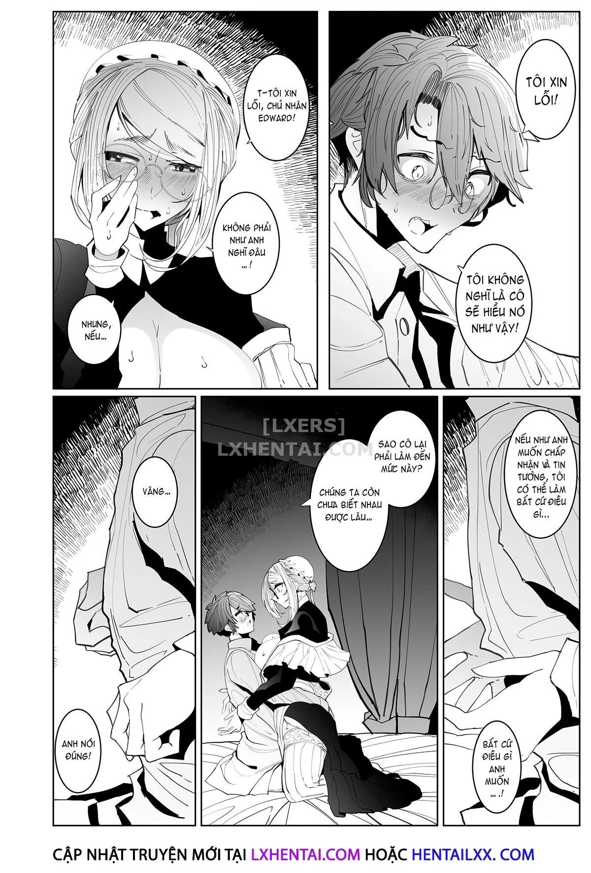 HentaiVN.net - Ảnh 40 - Shinshi Tsuki Maid no Sophie-san [Gentleman’s Maid Sophie] - Chap 4