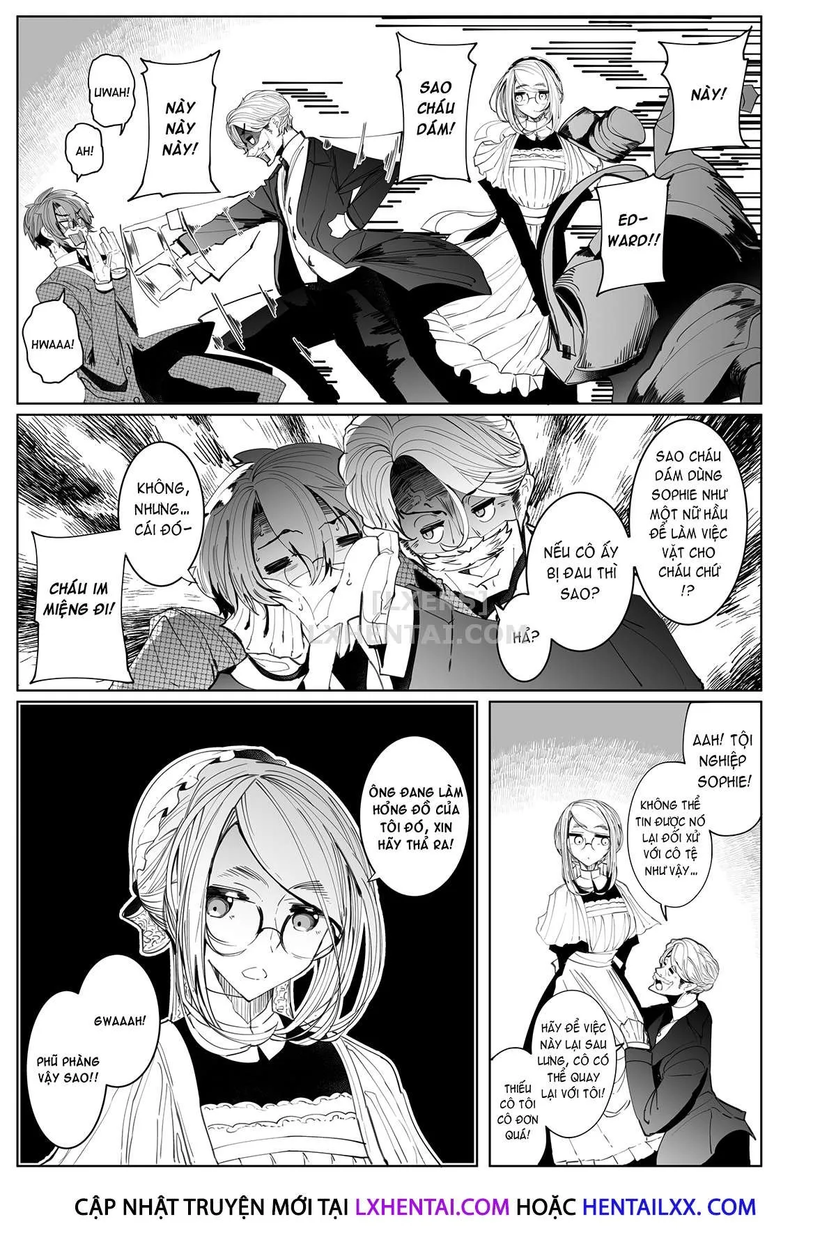 HentaiVN.net - Ảnh 9 - Shinshi Tsuki Maid no Sophie-san [Gentleman’s Maid Sophie] - Chap 4